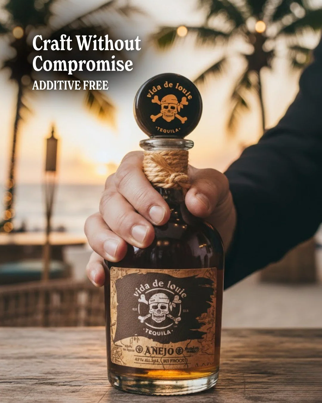 A life well lived deserves a drink well crafted.
vida de louie tequila is additive free, made with nothing added and nothing to hide.

Chase adventure, embrace the unexpected and enjoy tequila the way it was meant to be. 🥃.

#vidadelouie #ChaseTheGo