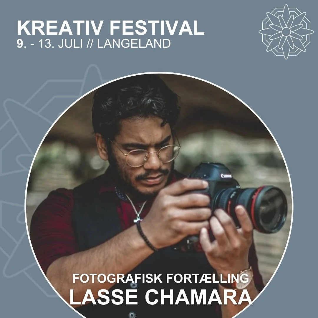 ✨𝐌&oslash;𝐝 𝐋𝐚𝐬𝐬𝐞 𝐂𝐡𝐚𝐦𝐚𝐫𝐚 &ndash; fotograf og visuel historiefort&aelig;ller p&aring; 𝐊𝐑𝐄𝐀𝐓𝐈𝐕 𝐅𝐞𝐬𝐭𝐢𝐯𝐚𝐥 📸🎬

Chamara forvandler &oslash;jeblikke til fort&aelig;llinger. Med sit kamera indfanger han stemninger, sj&aelig;l 