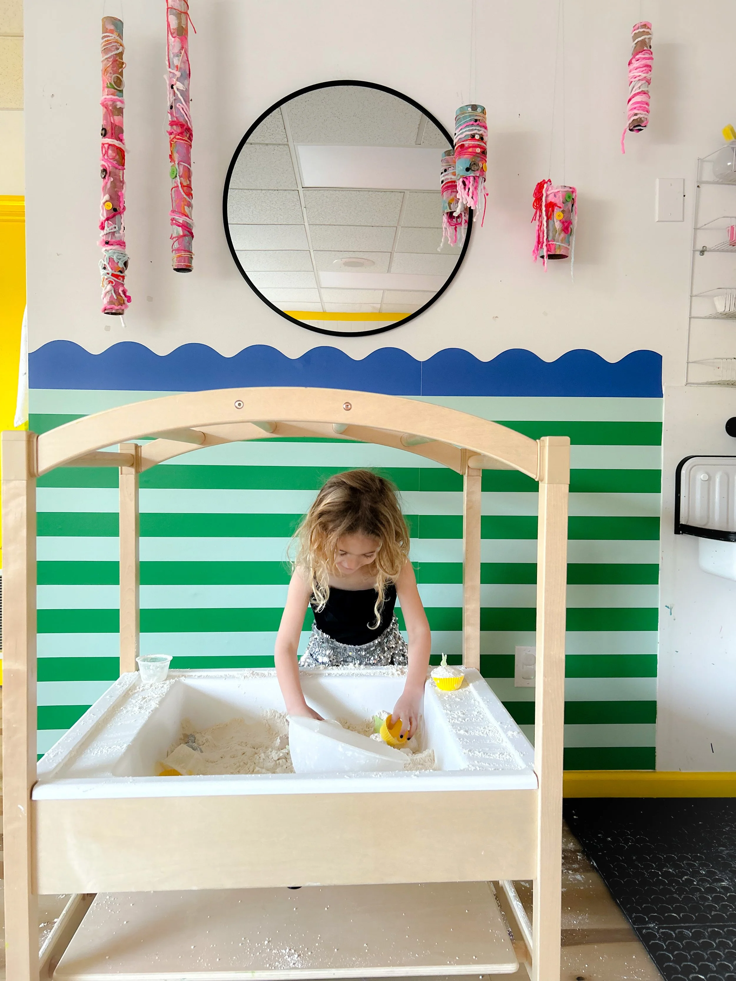 preschool sensory art class