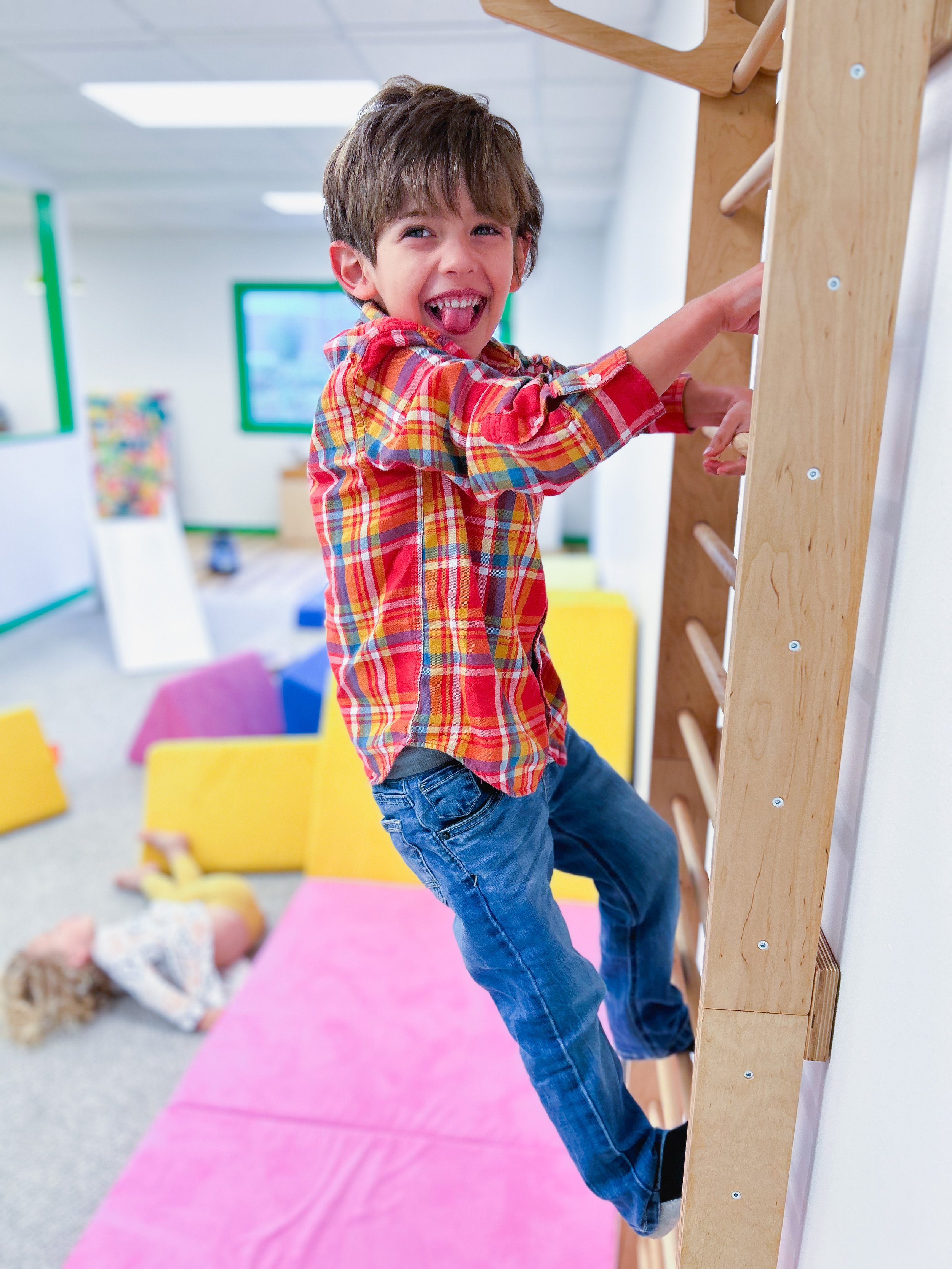sensory development in toddlers with climbing