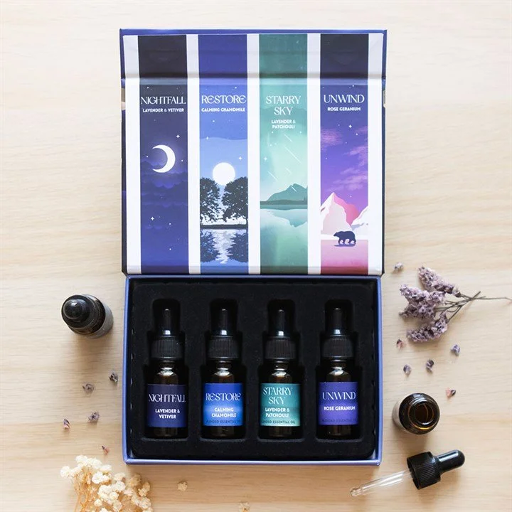 sleep promoting essential oil blends