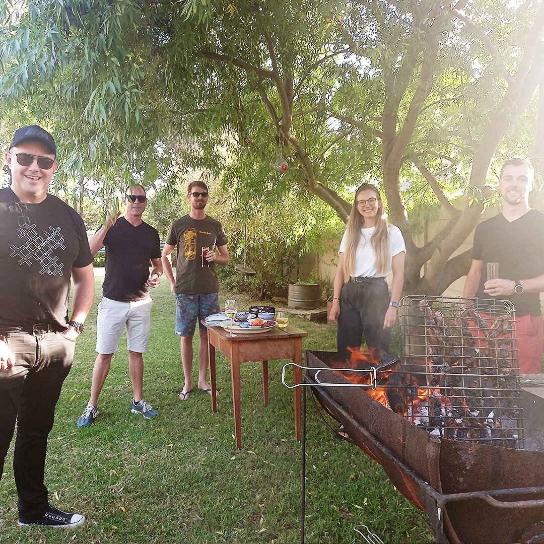 Hello from 10X South Africa. When it comes to rapid innovation, there are many benefits of having an international team distributed around the globe. One of them: There is always an office in high summer and barbecue season to visit.

#dreamteam #cap