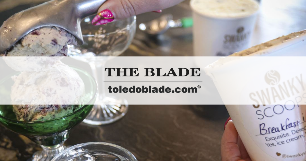 Swanky Scoops Toledo Blade The Mez Best Bites Article photo of ice cream pint serving
