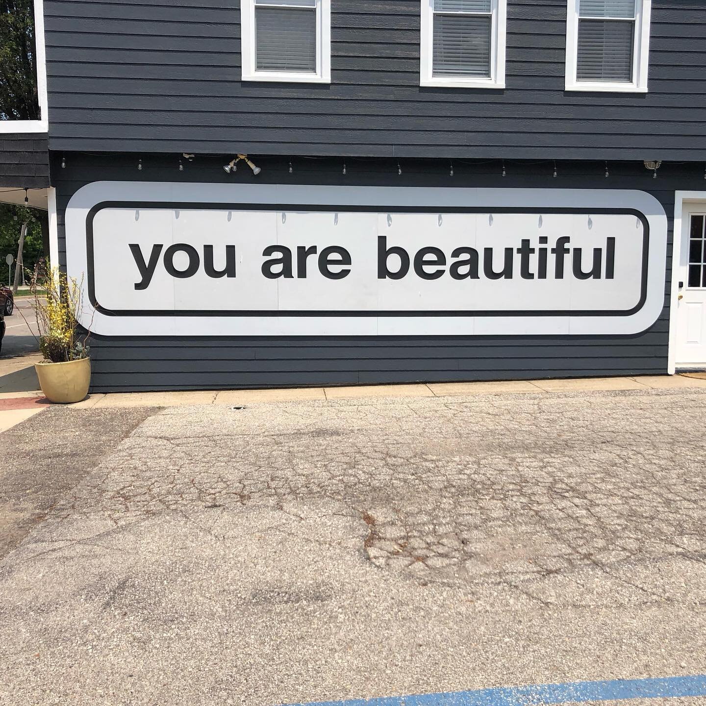 Just a quick reminder&hellip; you are beautiful! 

Saw this on my quick solo trip to Michigan to recharge my batteries. More of what I got up to is on the blog. ❤️