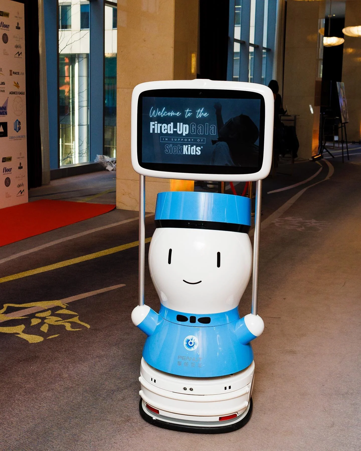 Did you checkout our super cool Robots at the #firedupgala π³π
A special thanks to Advantics for generously donating their Guiderbot & Dinerbot to our special night! π€
We hope you enjoyed getting welcomed by the friendly Guiderbot π€
And enj