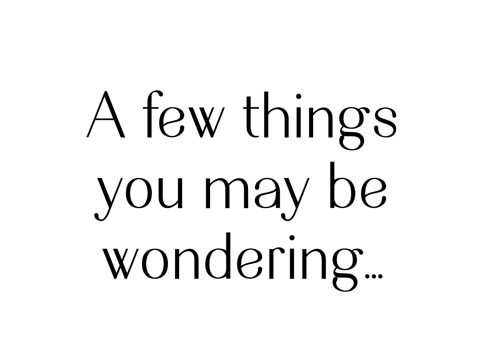 ""