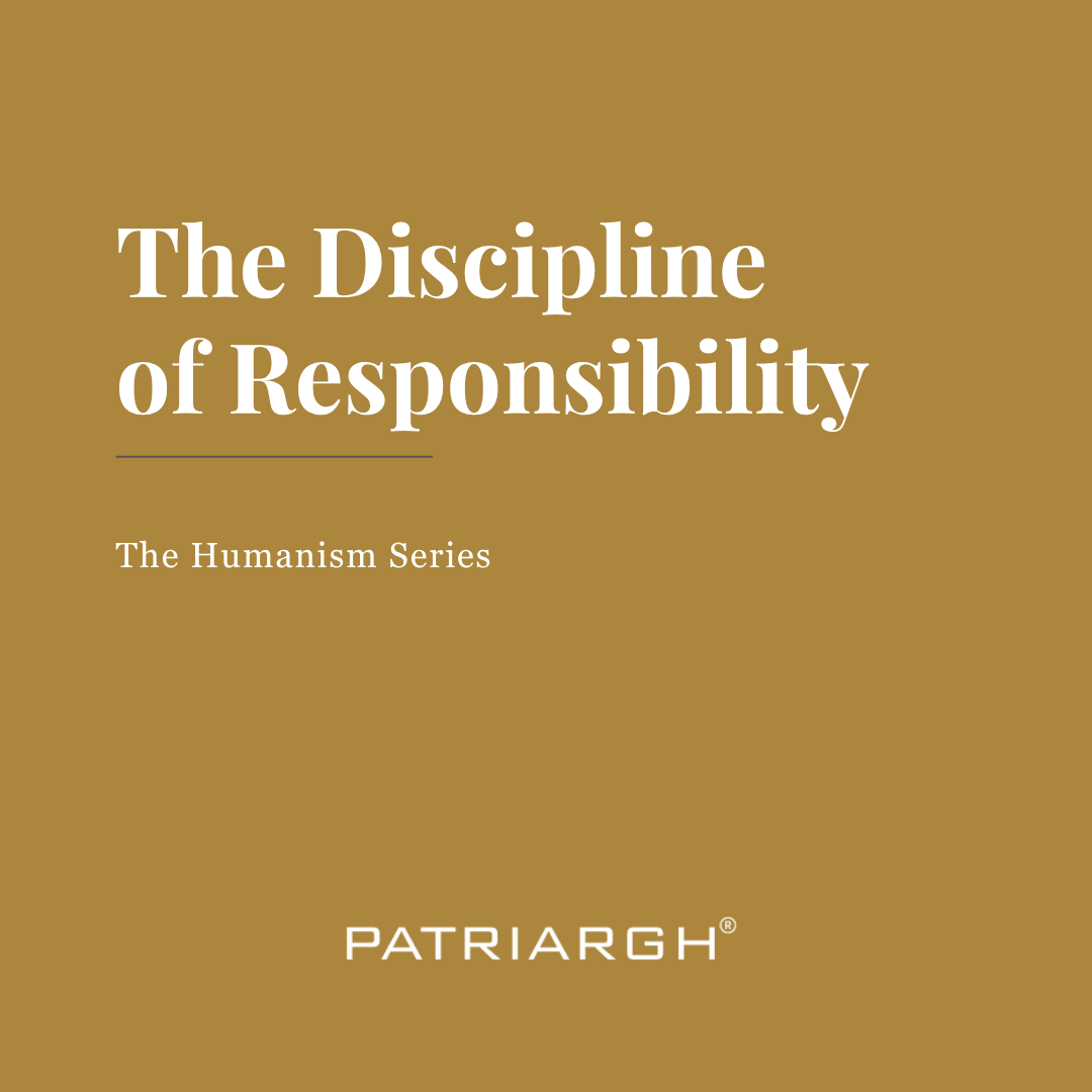 The Discipline of Responsibility&nbsp;