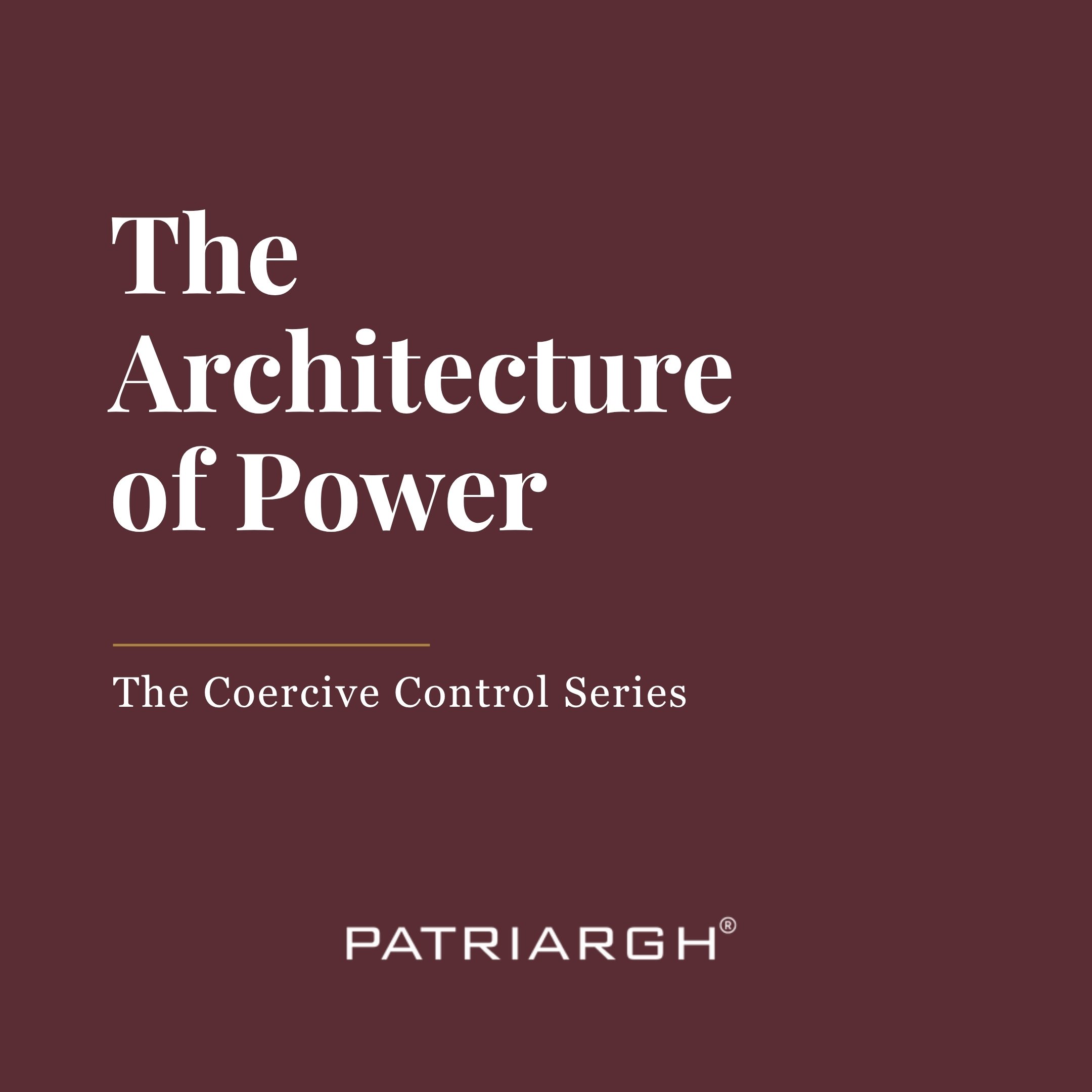 The Architecture of Power