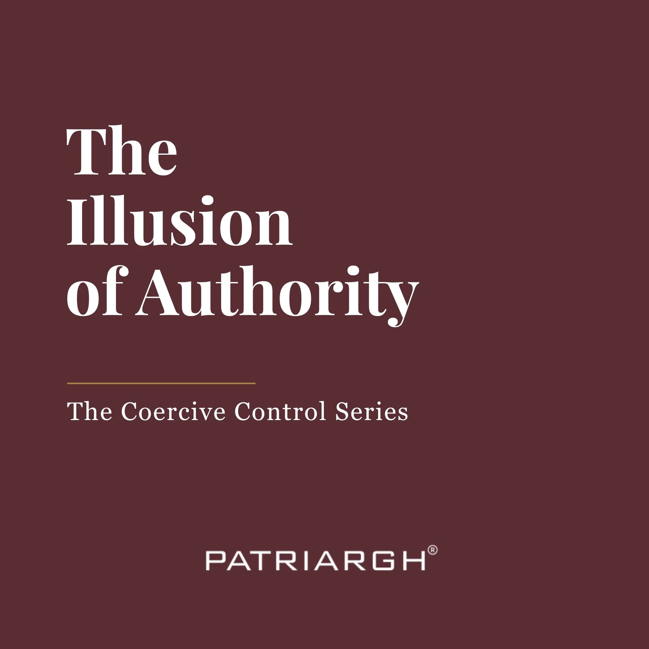 The Illusion of Authority