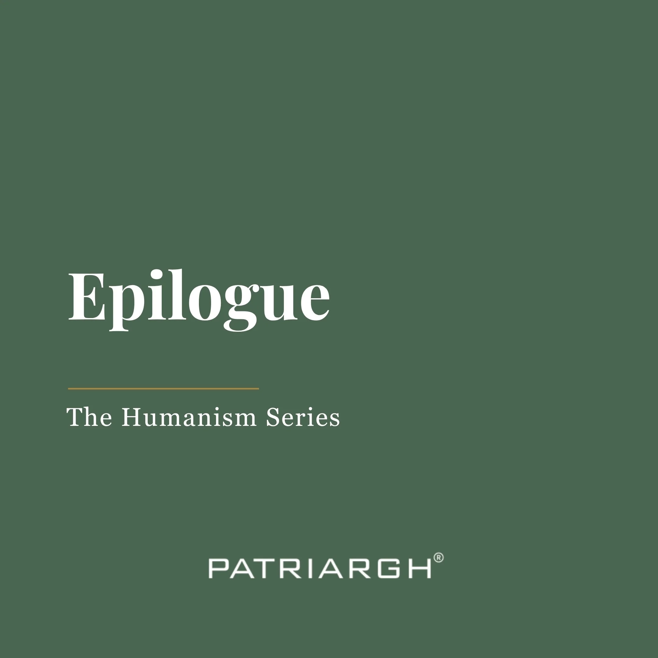 Epilogue