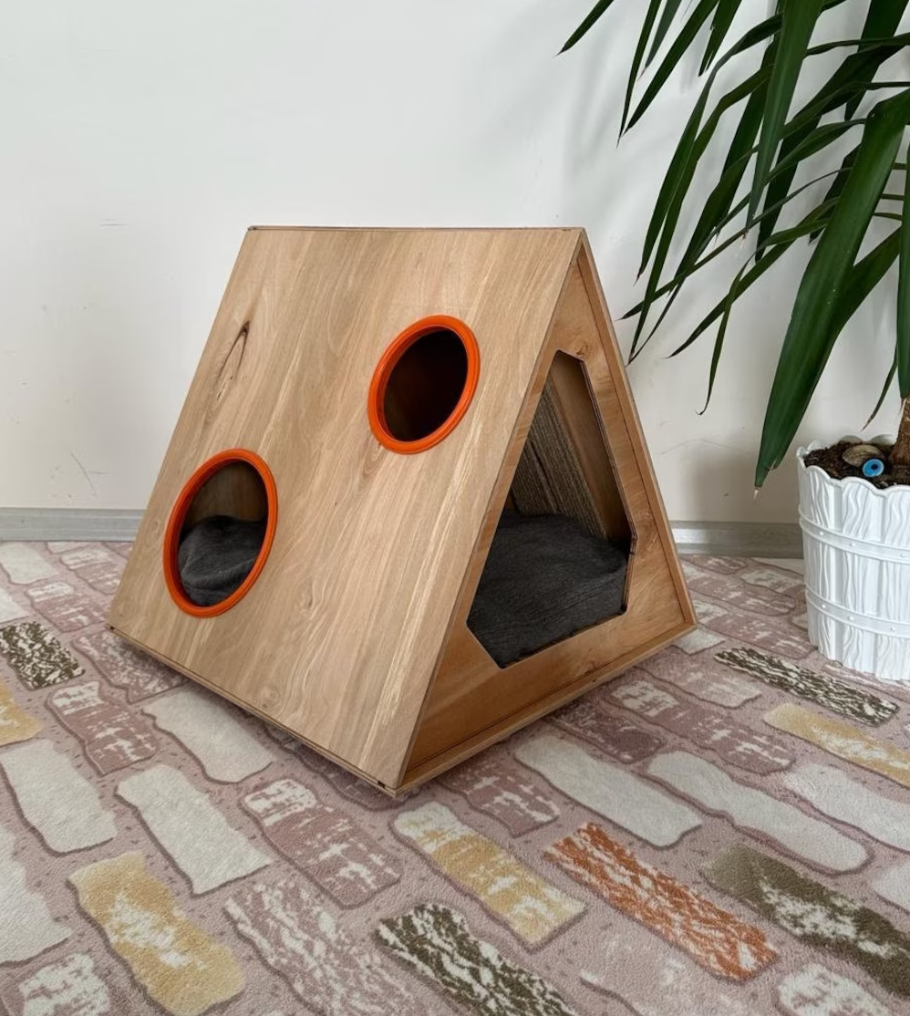 the top wooden outdoor cat houses to get in 2024 — Mad Katz Blog