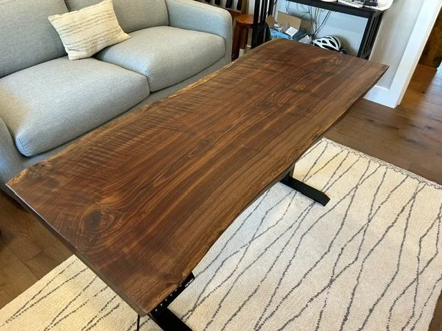 Walnut Live Edge Desk
