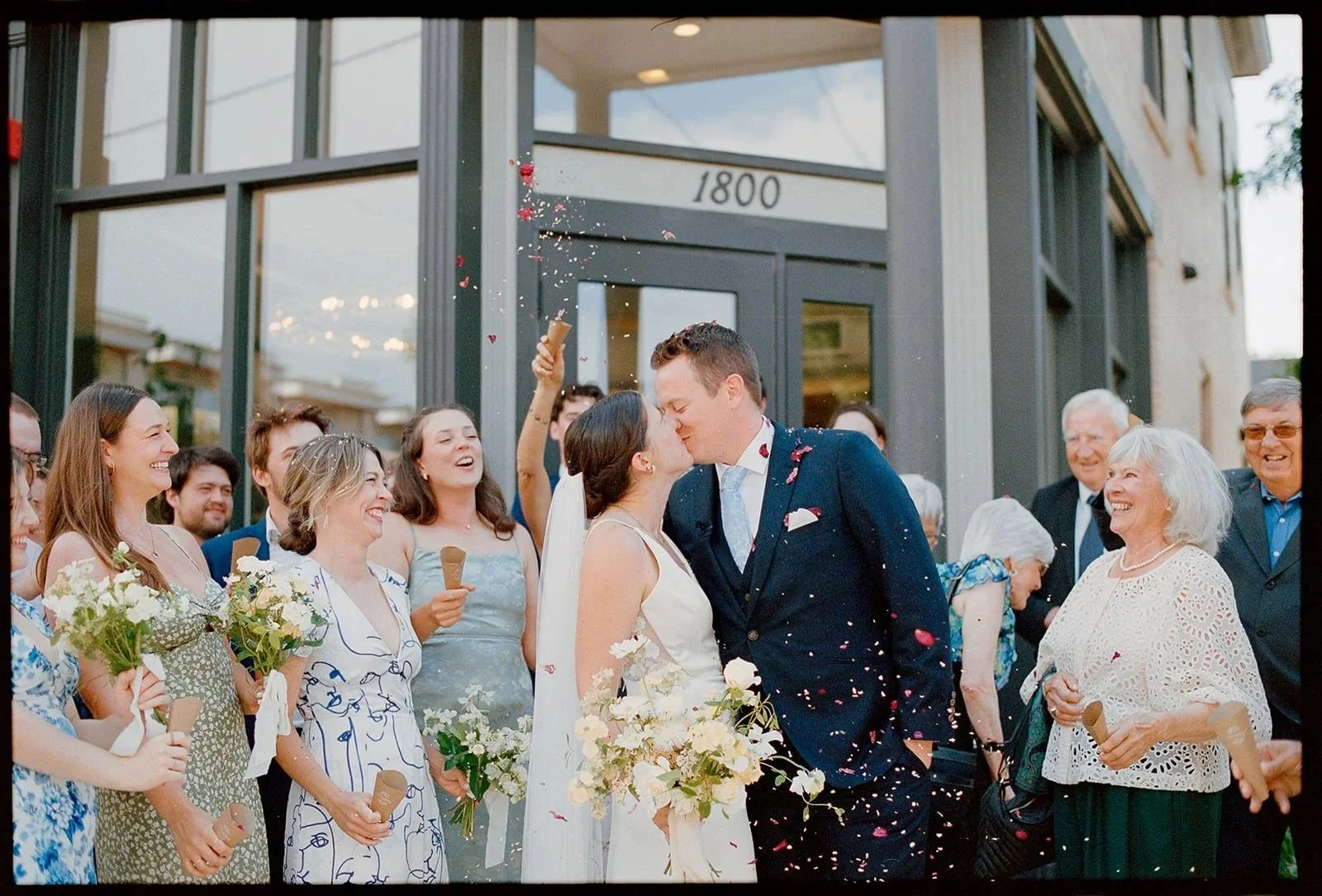 city wedding celebration