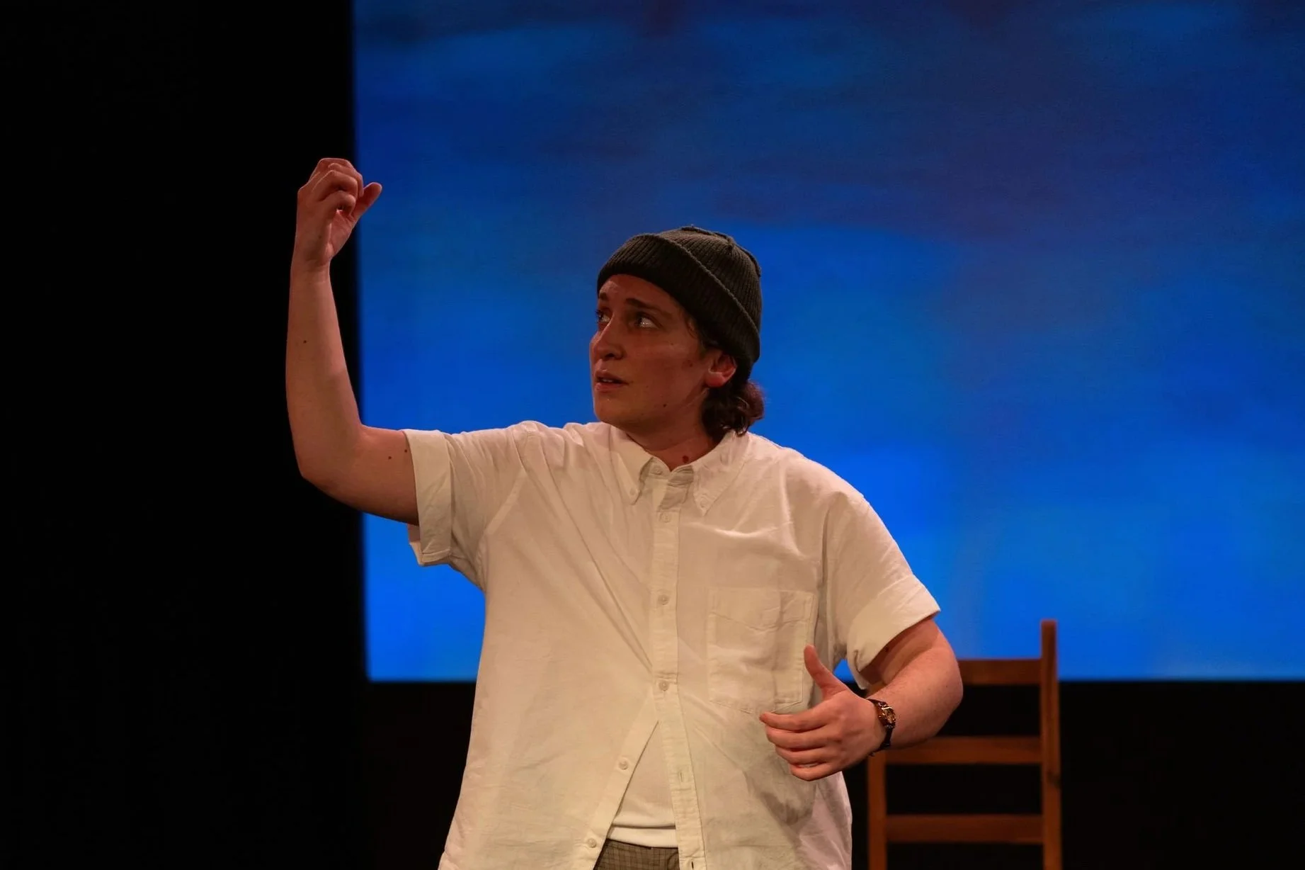 The Boy Who Cried, self-produced solo show at The Hive Collaborative © Emily Garst Photography