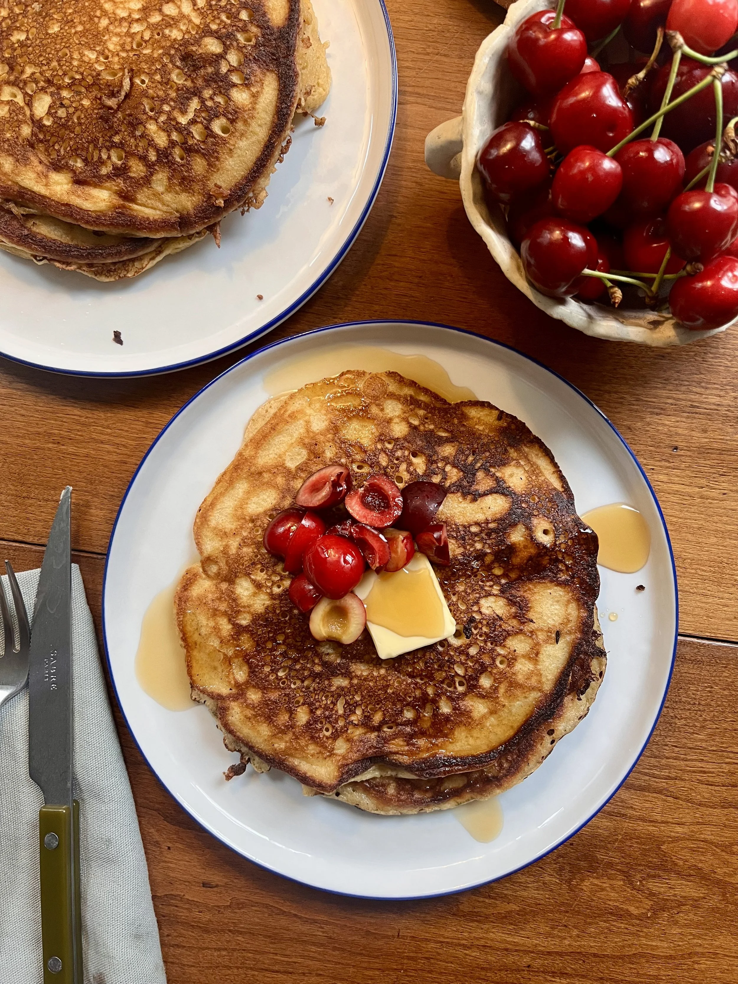 Weekend Buttermilk Pancakes