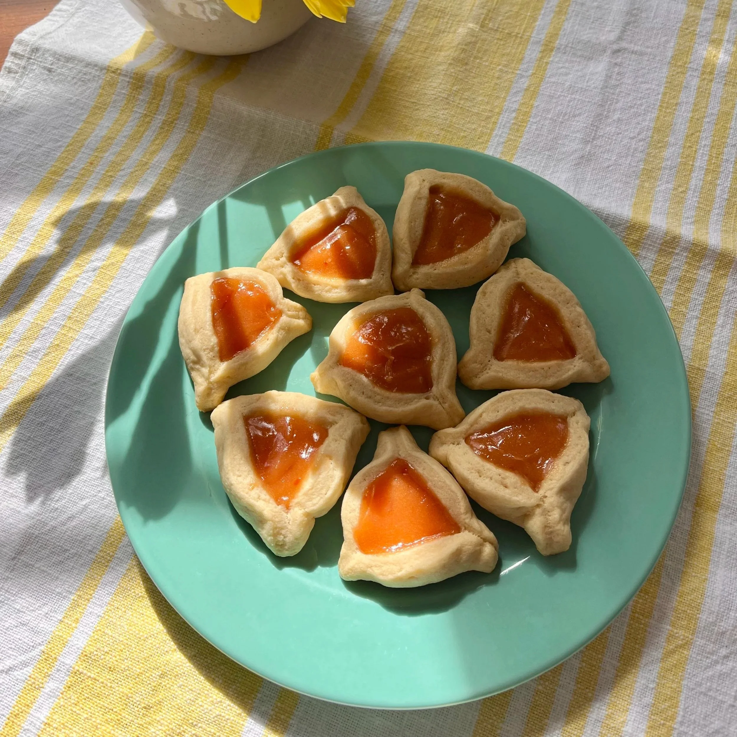 guava curd hamantaschen