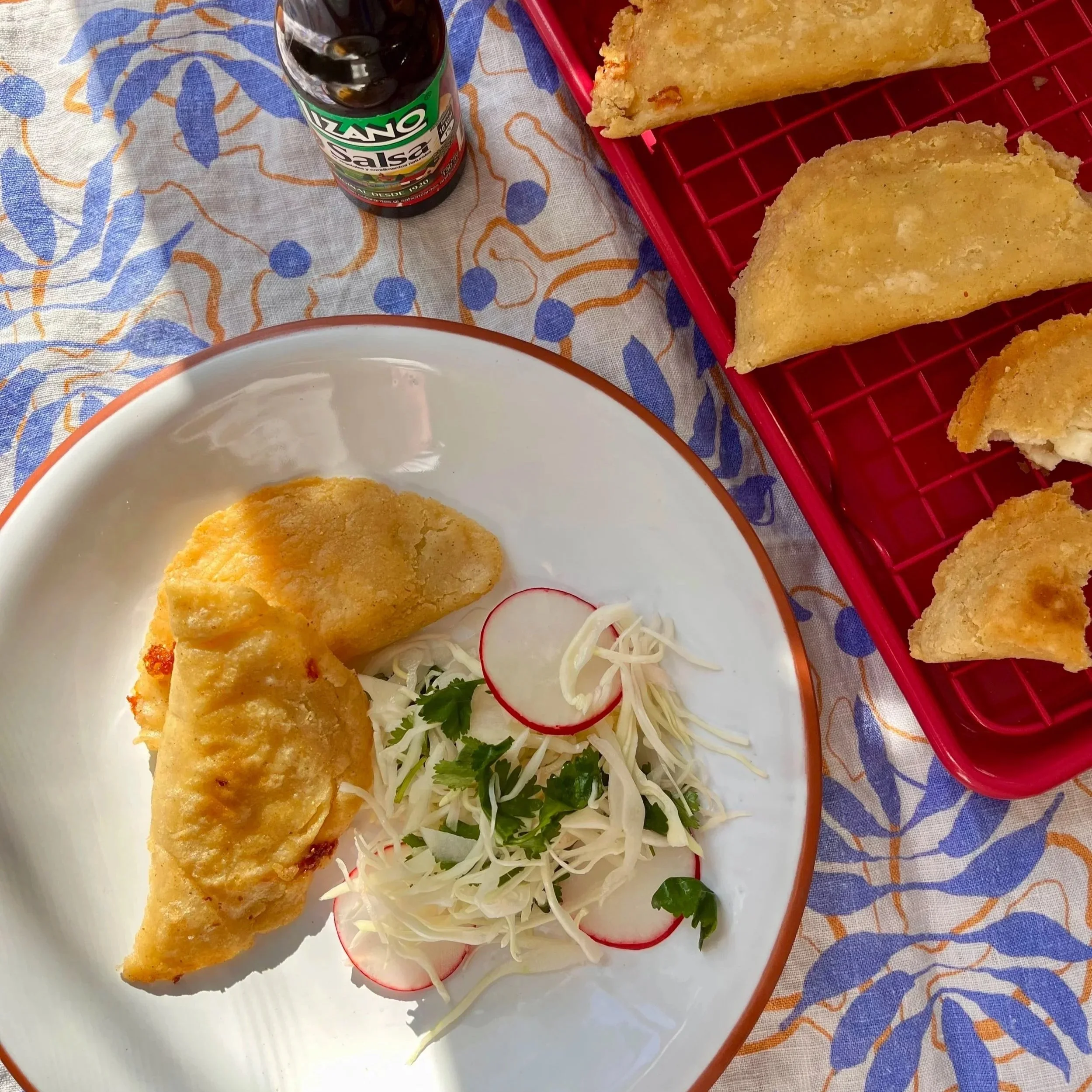 Costa Rican cheese empanadas