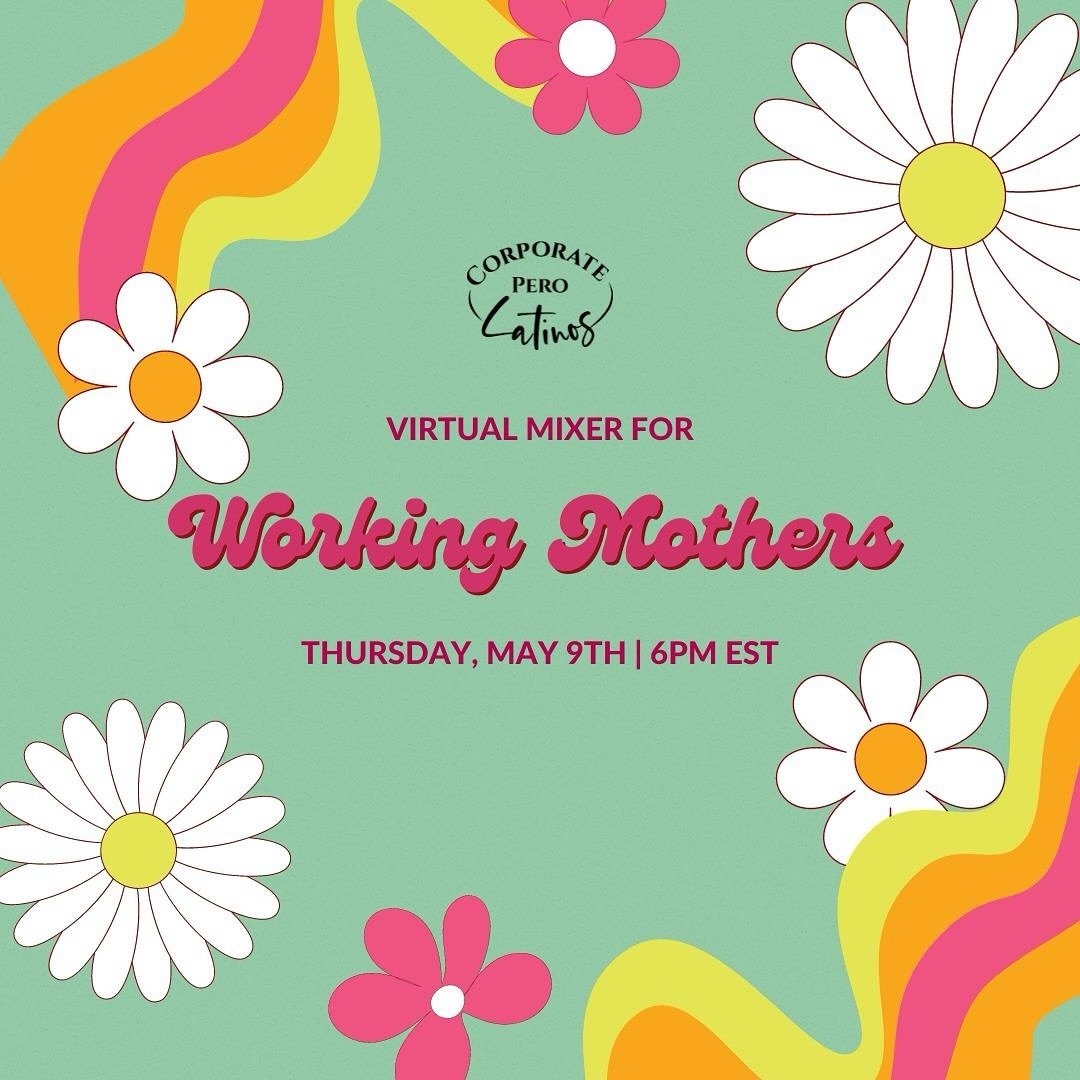 As we approach Mother&rsquo;s Day weekend, we&rsquo;d like to invite the working mothers in our community to gather virtually for an evening of connection, camaraderie, and celebration. 🌸 

In the hustle and bustle of the corporate world, we often f