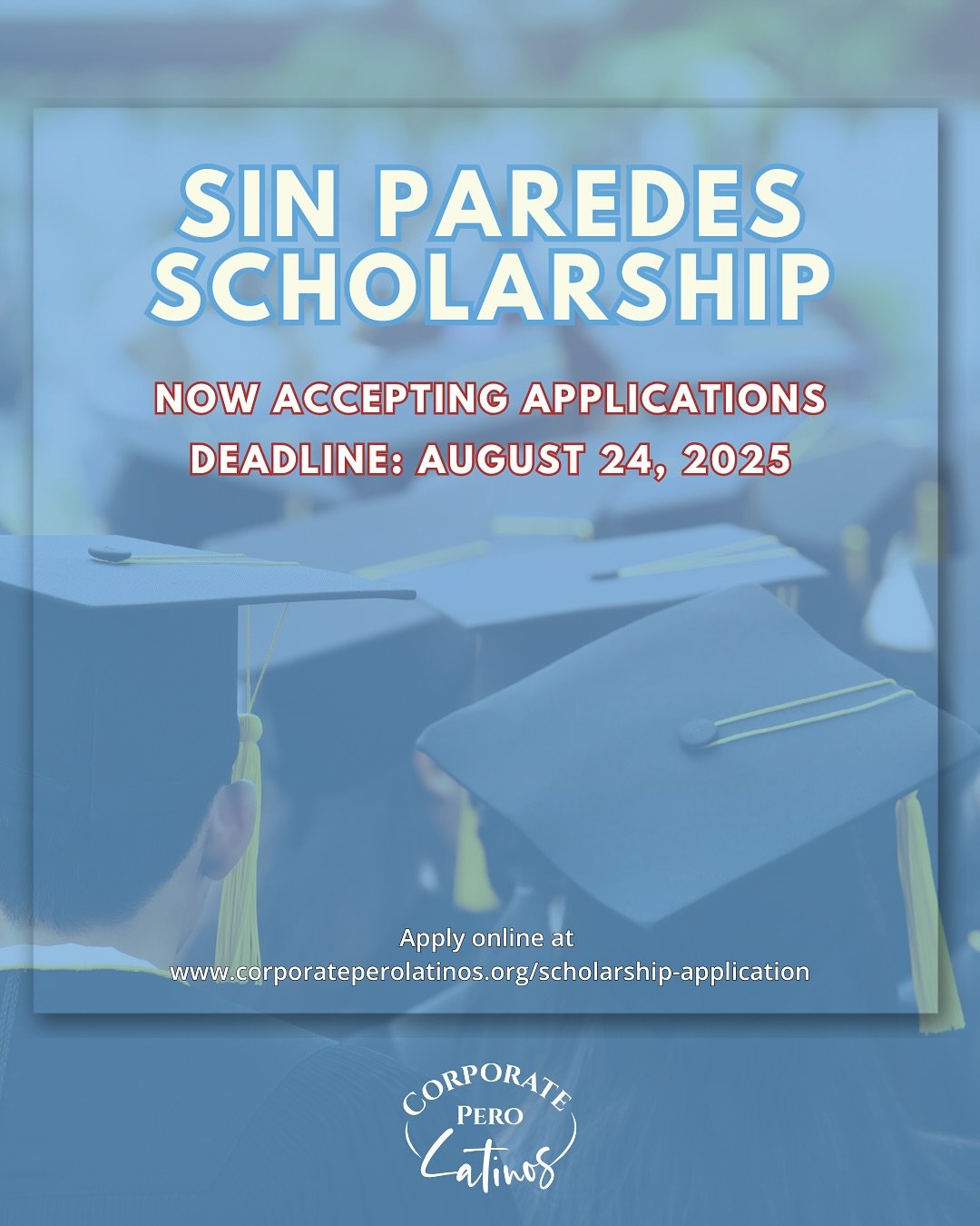 🎓 Graduation season reminds us of what&rsquo;s possible in the face of adversity. 💫

We&rsquo;re thrilled to announce that the 2025 Sin Paredes Scholarship Fund application is officially LIVE! 📚

Thanks to the generous support of @springernature a