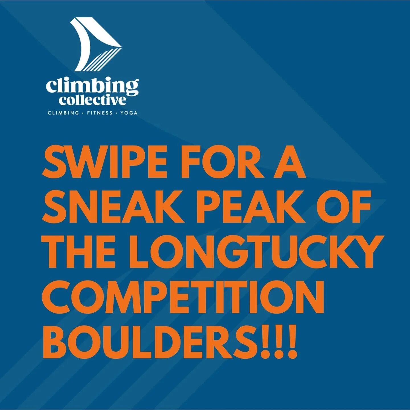Don&rsquo;t miss out this Saturday! Lots of fun boulder problems and prizes for all categories!

Sign up 🔗in bio

Event Schedule:

Collegiate &amp; Open Category 
(Collegiate Competitors: Please don&rsquo;t sign up here, sign up via USAC)
Check-In: 