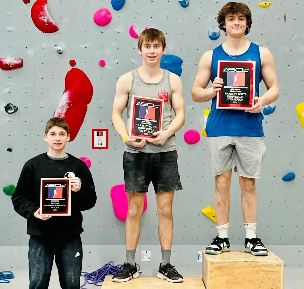 We&rsquo;re excited to host an American Scholastic Climbing League competition this Saturday, December 6th from 12 PM&ndash;4 PM at our Longmont location!

Competitors will be climbing throughout the gym on both ropes and bouldering routes, but no cl