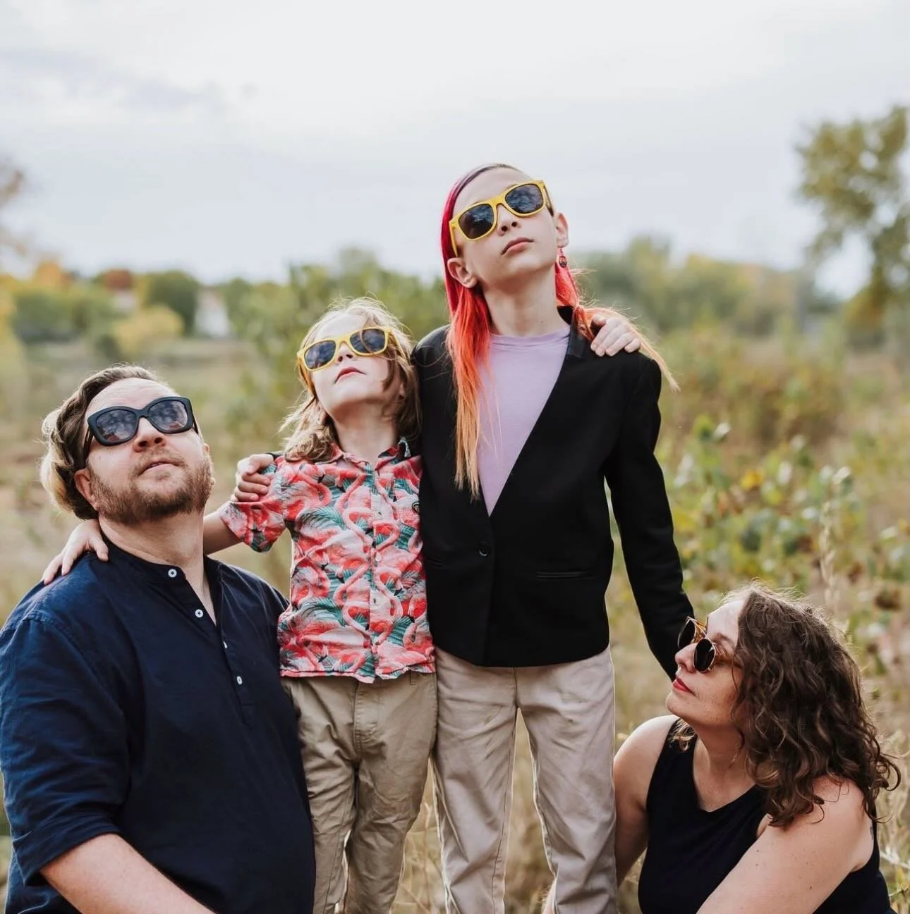✨Member Highlight✨

Meet Remy (xe/xem), Kip (xe/xem), Mel (she/her), and Tom (he/they). This awesome family first discovered climbing at the Greeley Rec Center, where fun and friendly people pulled them in. Since then, climbing has grown into somethi