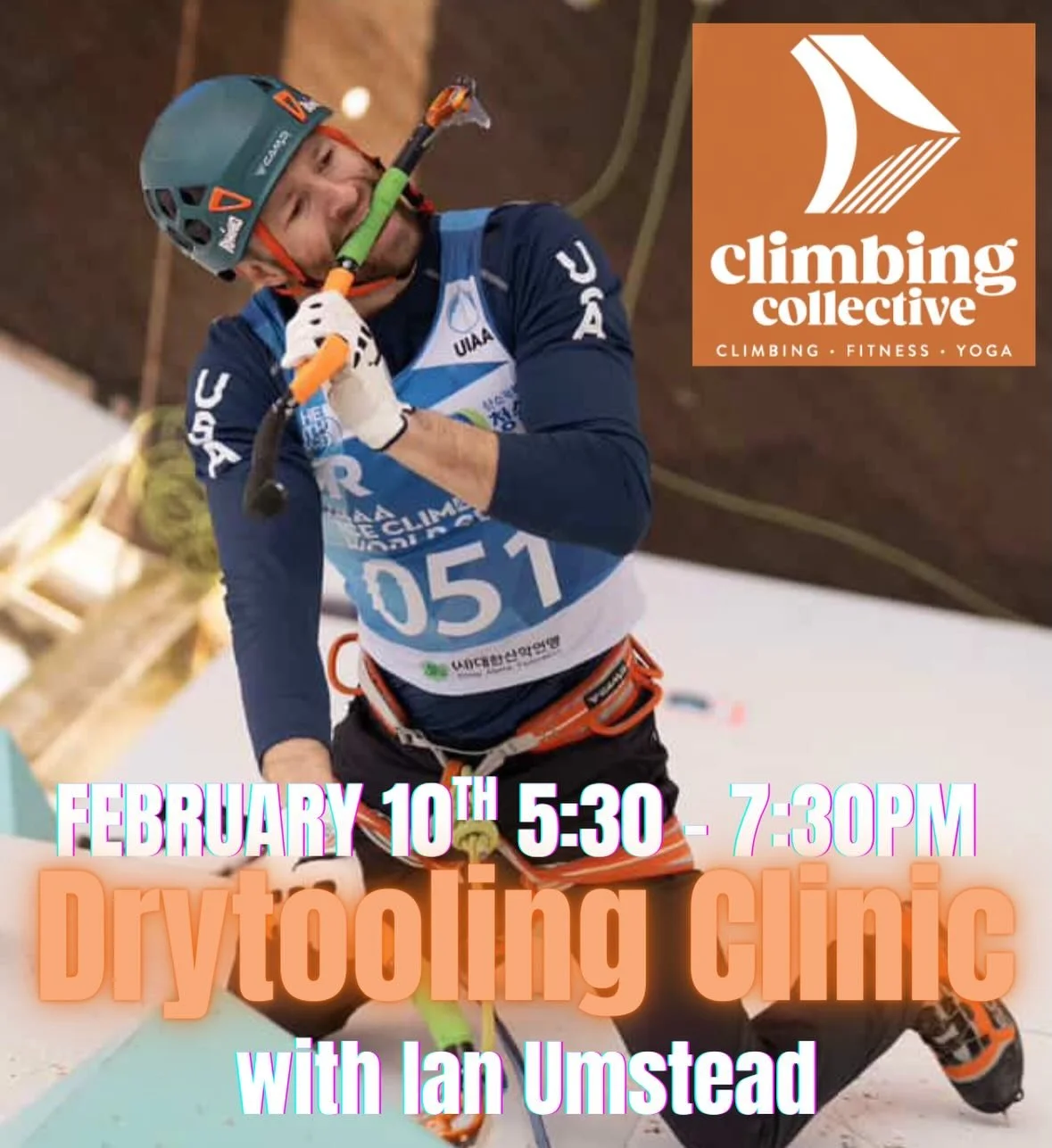 Mental Preparation for Drytooling &amp; Mixed Climbing&mdash;Intermediate/Advanced Drytooling Clinic with Ian Umstead

📆Tuesday February 10th 5:30 - 7:30pm

Success on steep drytooling lines and demanding mixed routes isn&rsquo;t just about strength