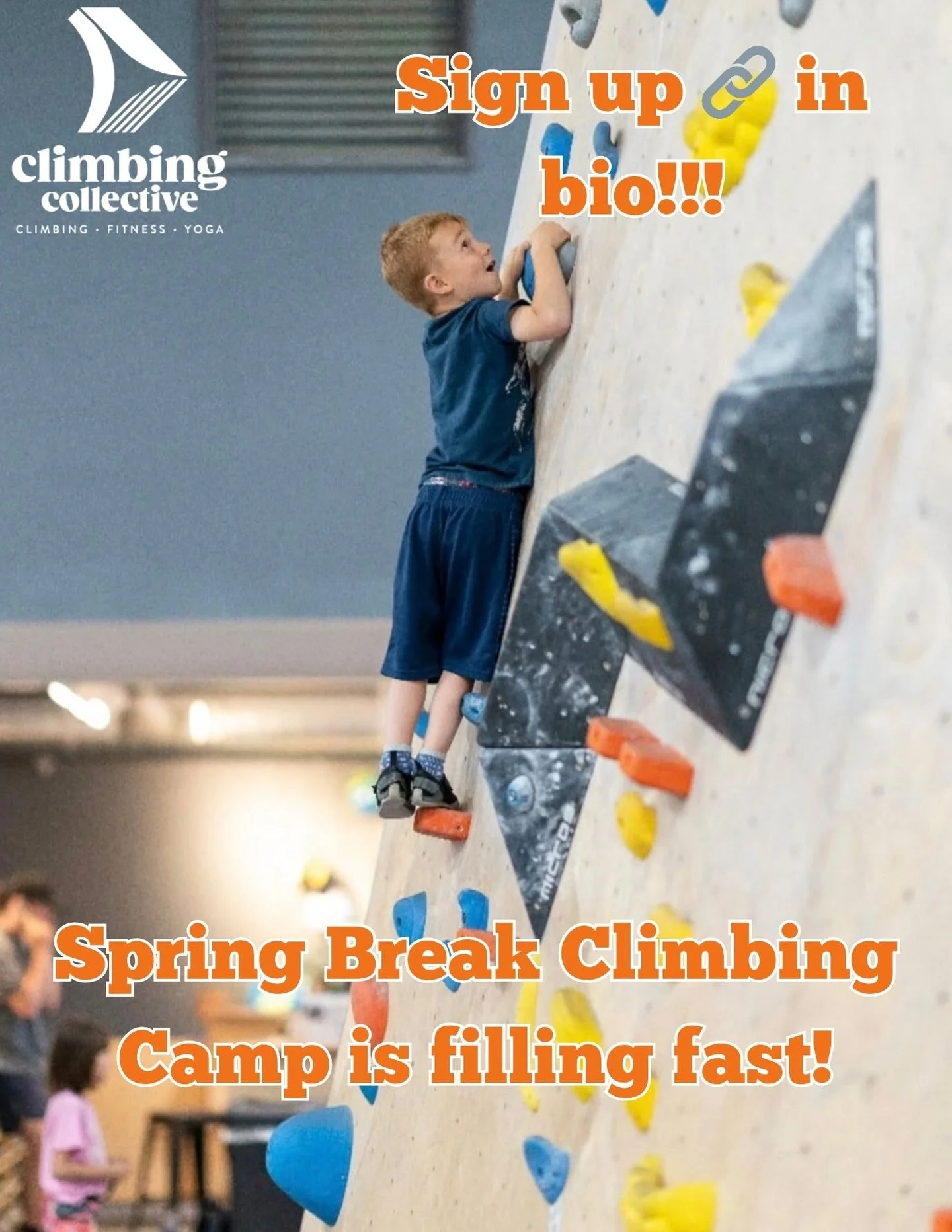 Spring Break Climbing Camp is filling fast!

Global Climber Quest - March 16 to 20 | 9:00 AM to 12:00 PM | Ages 5 to 12 | Single-day and 3-day options available.  Give your climber a Spring Break adventure they will not forget. Each day explores a ne