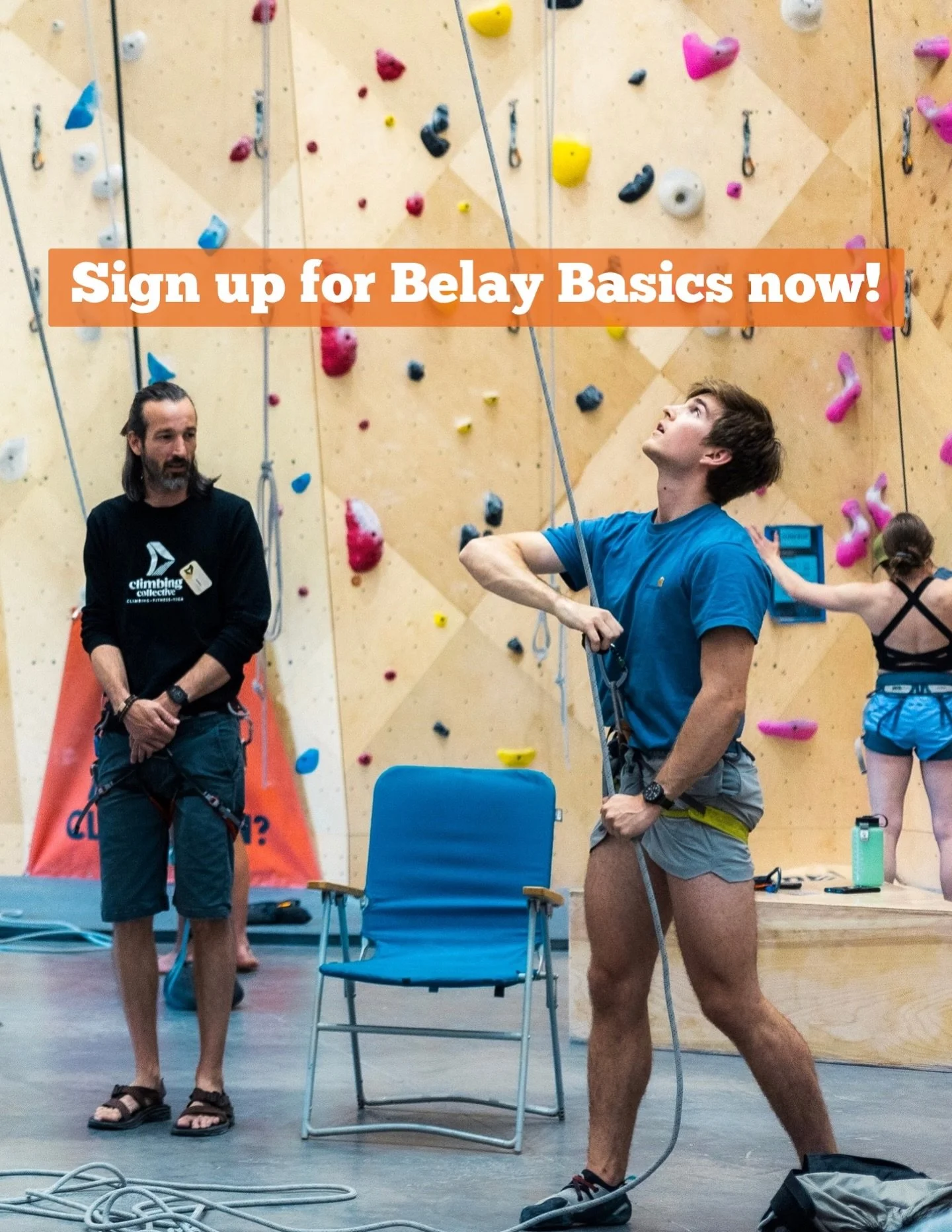Thinking about trying rope climbing? 🧗&zwj;♀️
Now&rsquo;s the perfect time to sign up for Belay Basics!

Whether you&rsquo;re brand new to climbing, have little to no belay experience, or just want a refresher to feel confident on the ropes, this cl