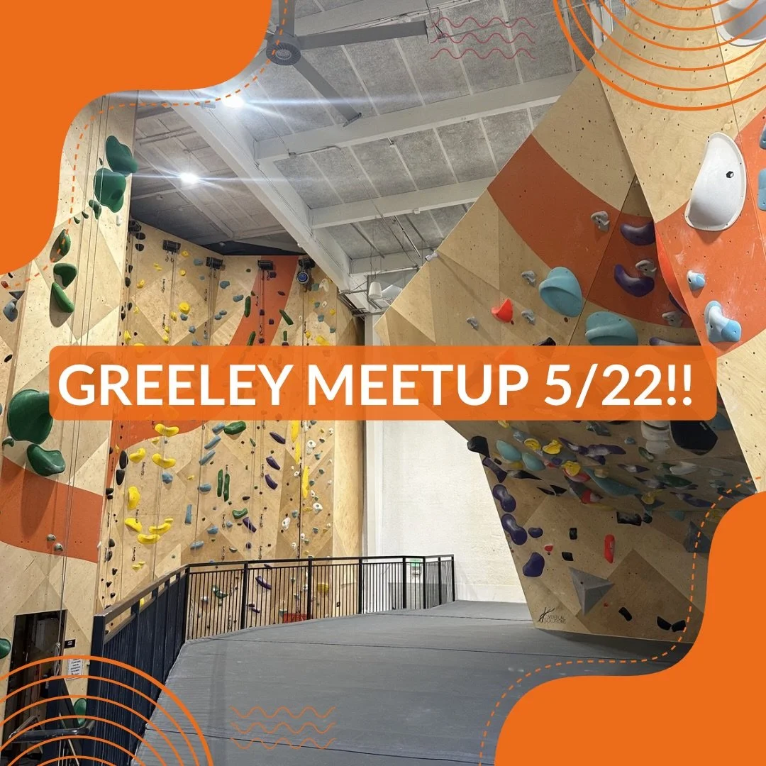 Check out Greeley Climbing Collective Friday May 22nd for:

🧗 Climbing
🍕 Free pizza
✨Good vibes all around 

Members: RSVP and grab a slice!

Not a member?
RSVP by 4/16 for a FREE day pass + 2 slices of pizza.
Plus: $0 registration fee if you decid