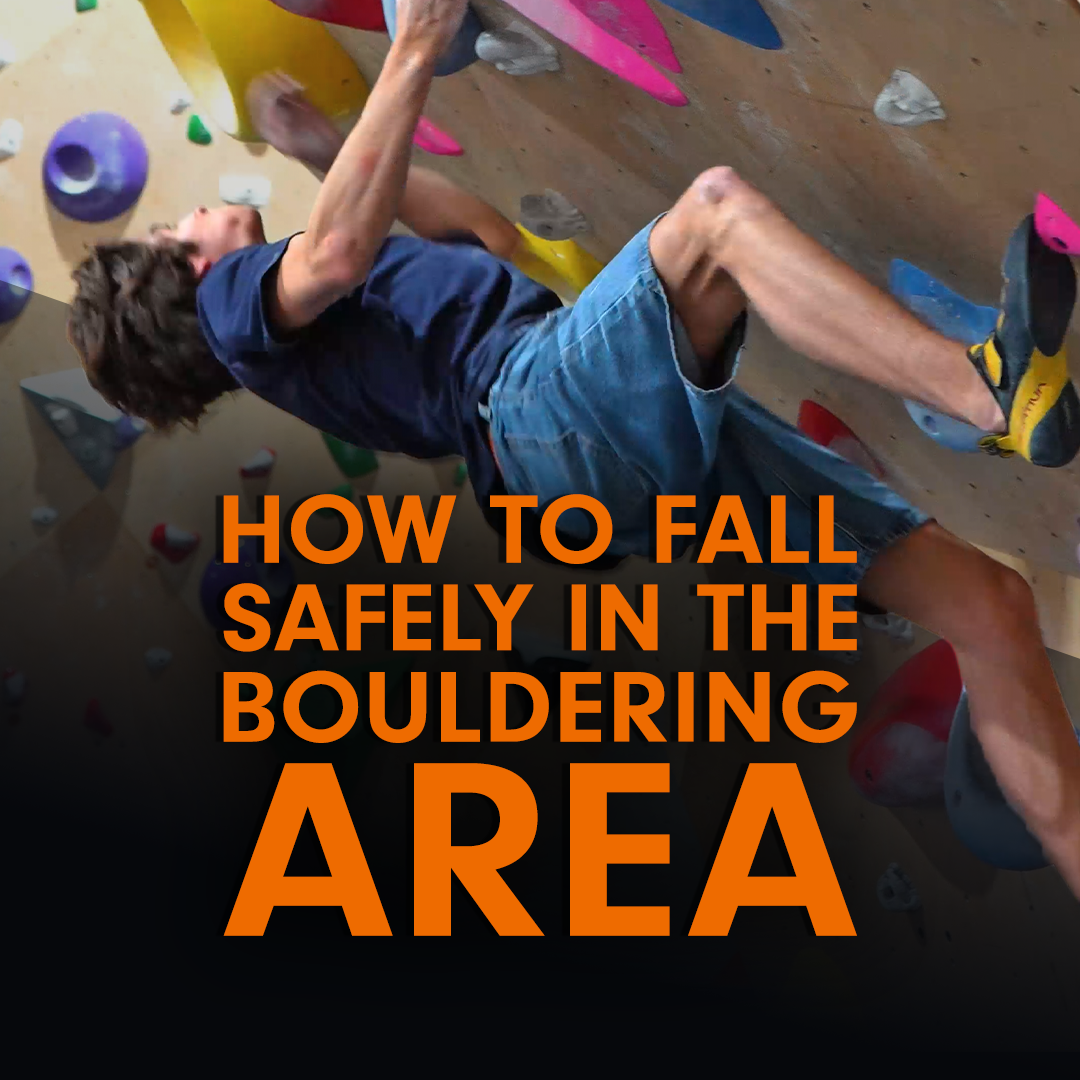 How to Fall Safely in the Bouldering Area