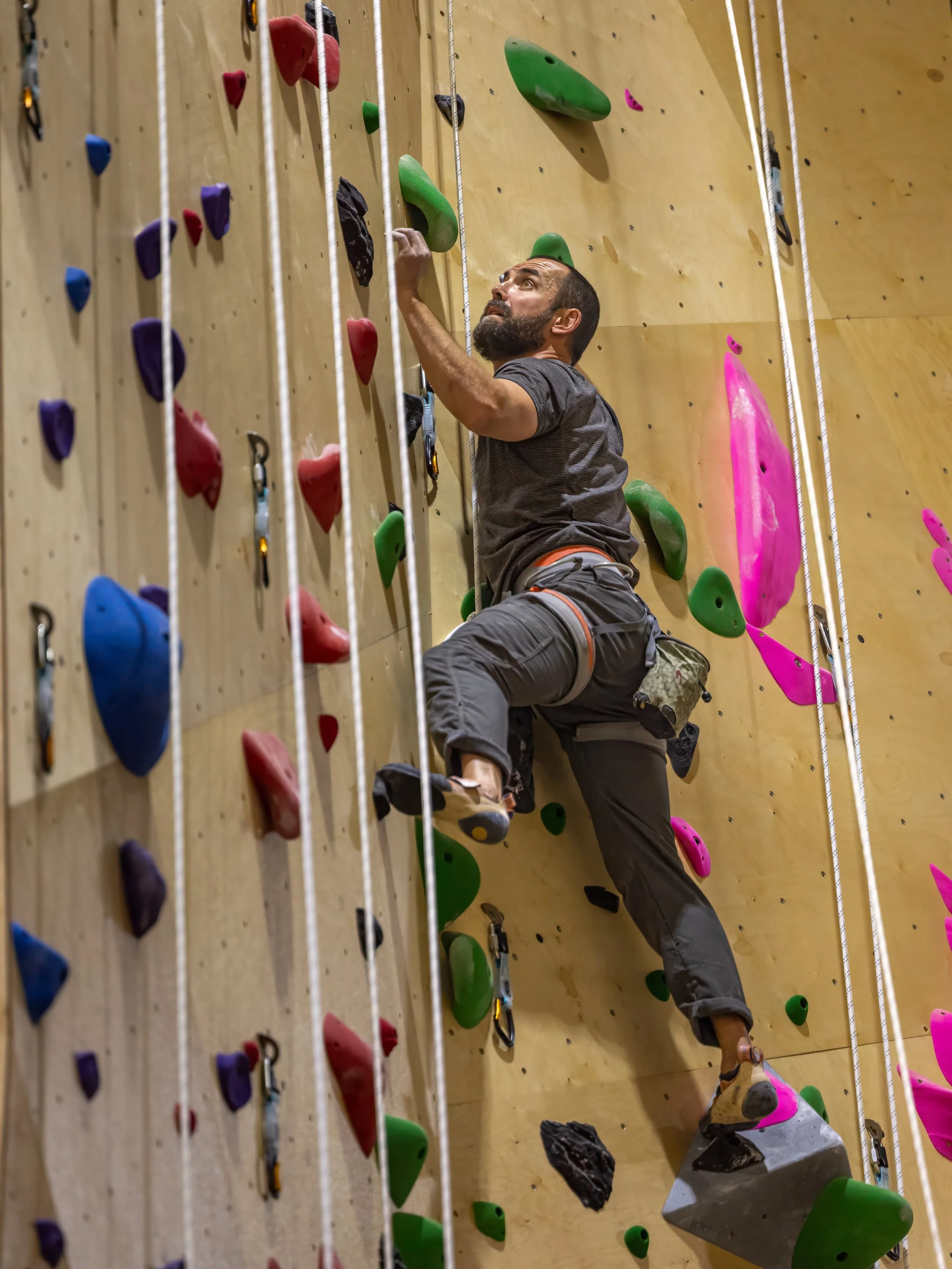 Thinking about trying climbing? 

Come see what the hype is about 🧗&zwj;♂️

And if you fall in love with it (you probably will), our Summer Membership Sale is happening right now ☀️

🔥 No registration fee
🔥 One upfront payment &mdash; no recurring