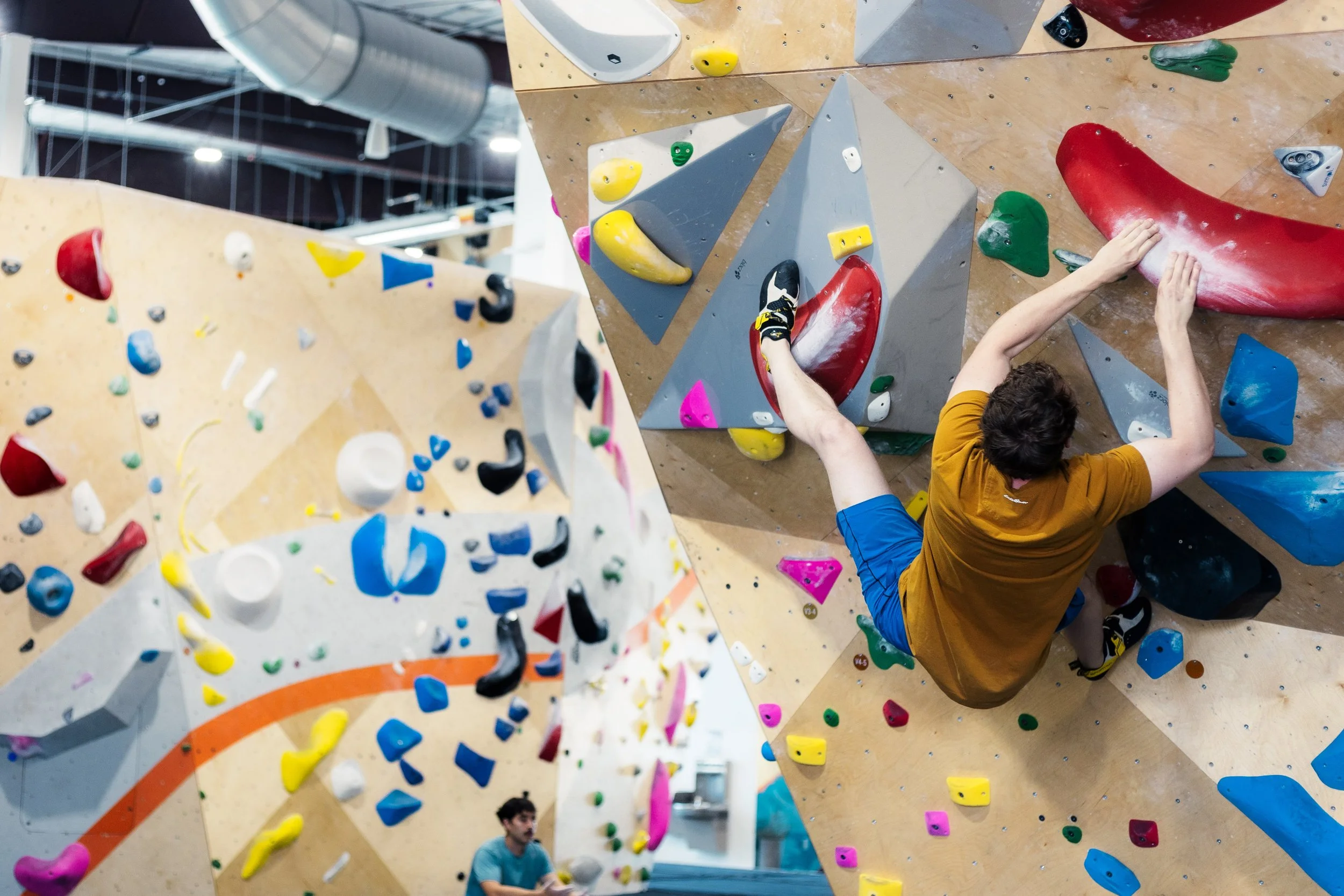 Student and Teachers Climb Free Day