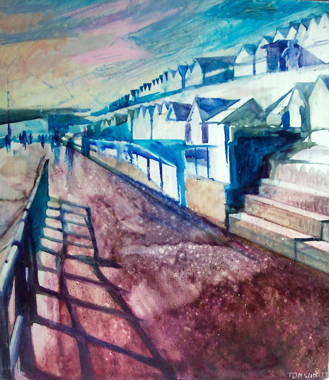 Bleached Beach Front