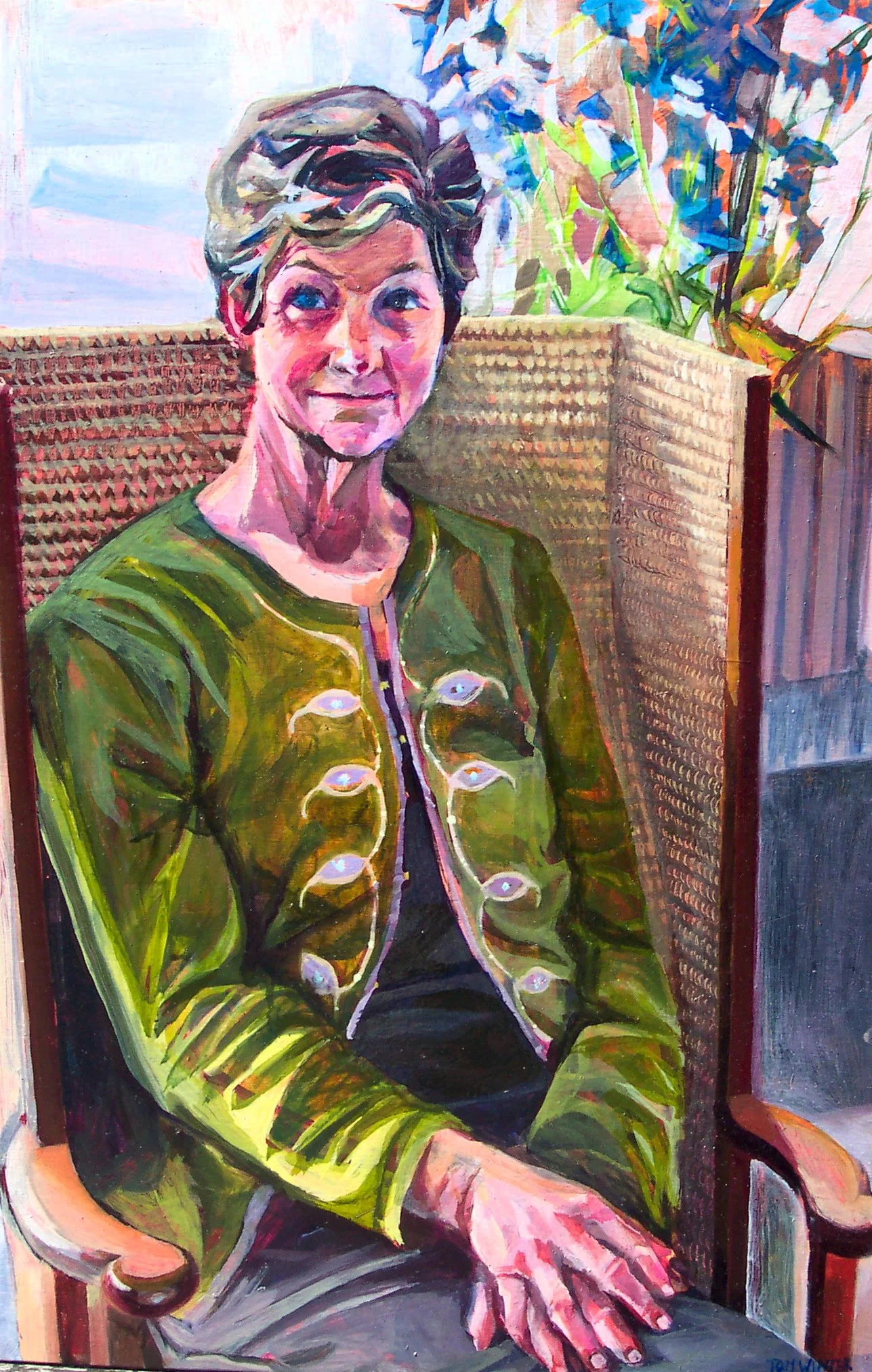 Anne Miles: Oil on Board