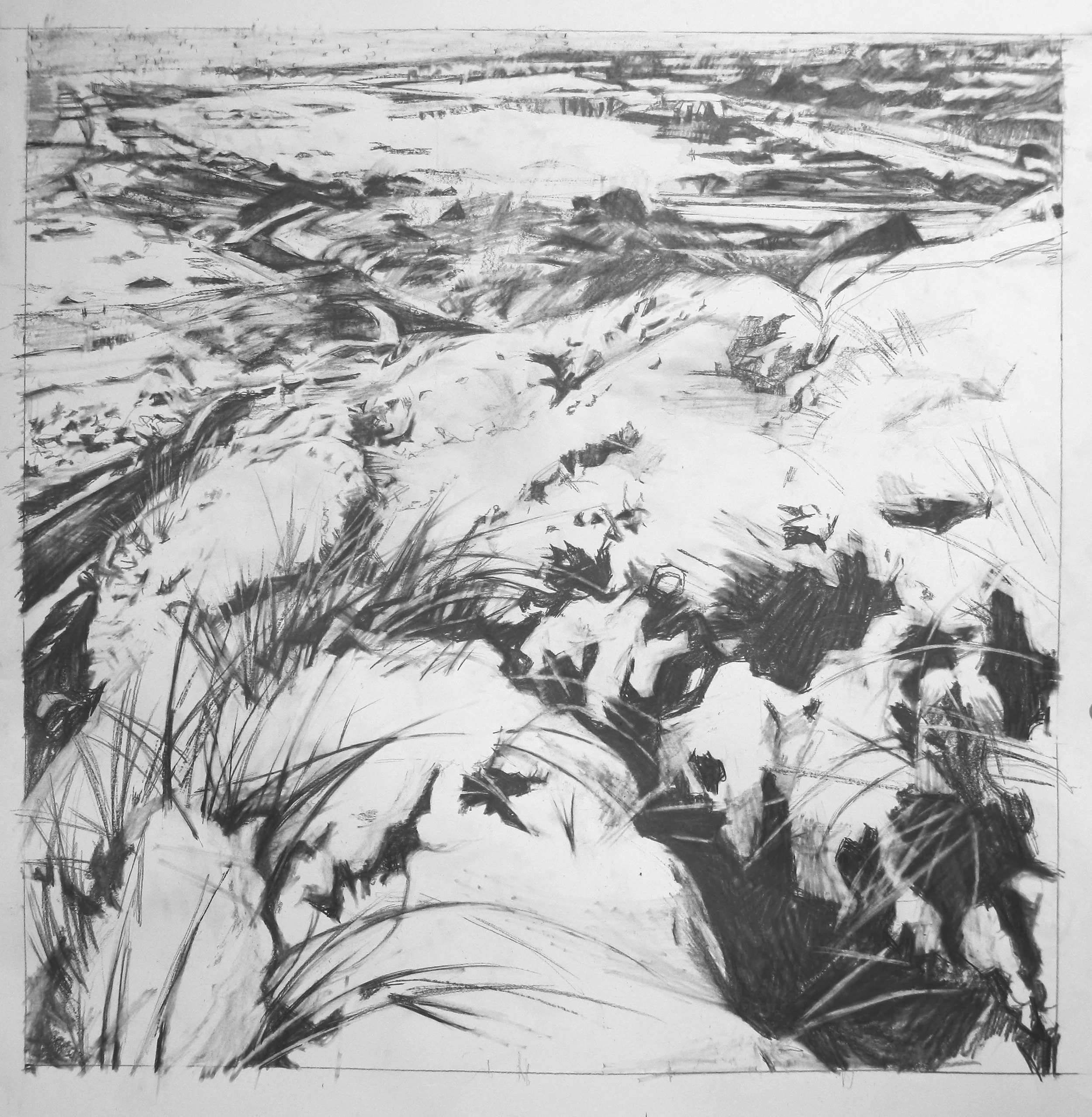 Hengistbury Snowscape