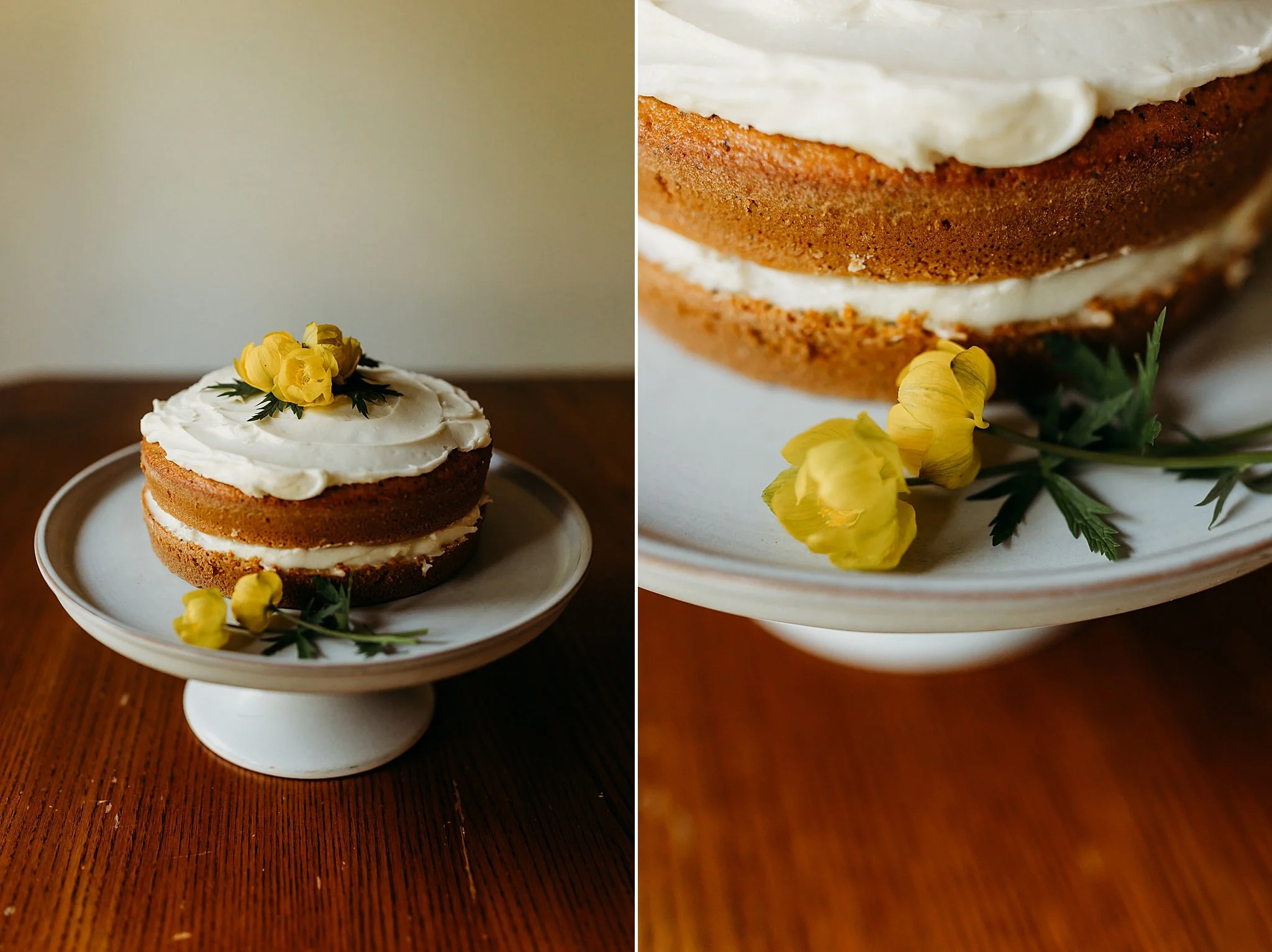 DIY Wedding Cake for Alaska Elopement