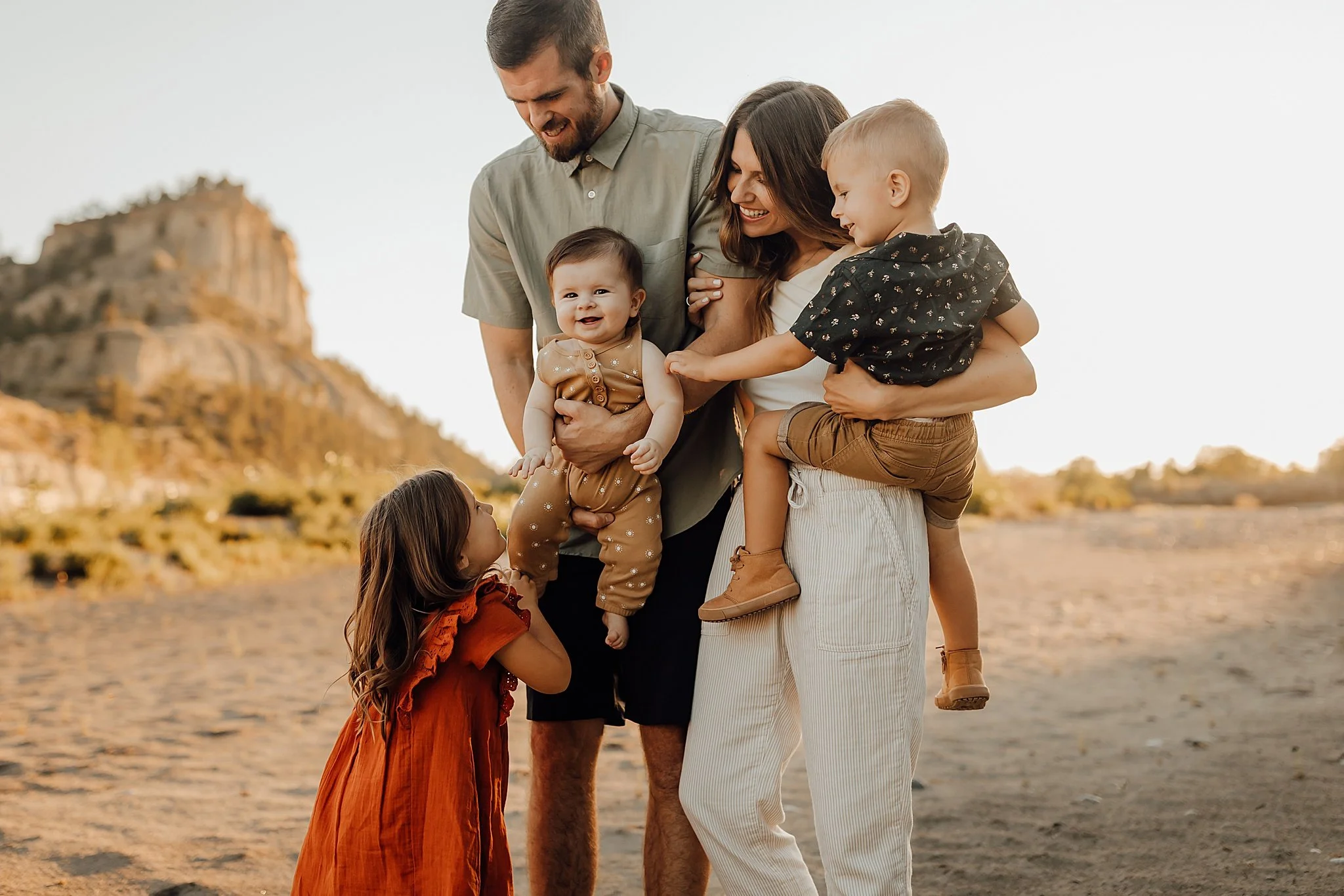The Hawbaker Family in Billings, Montana