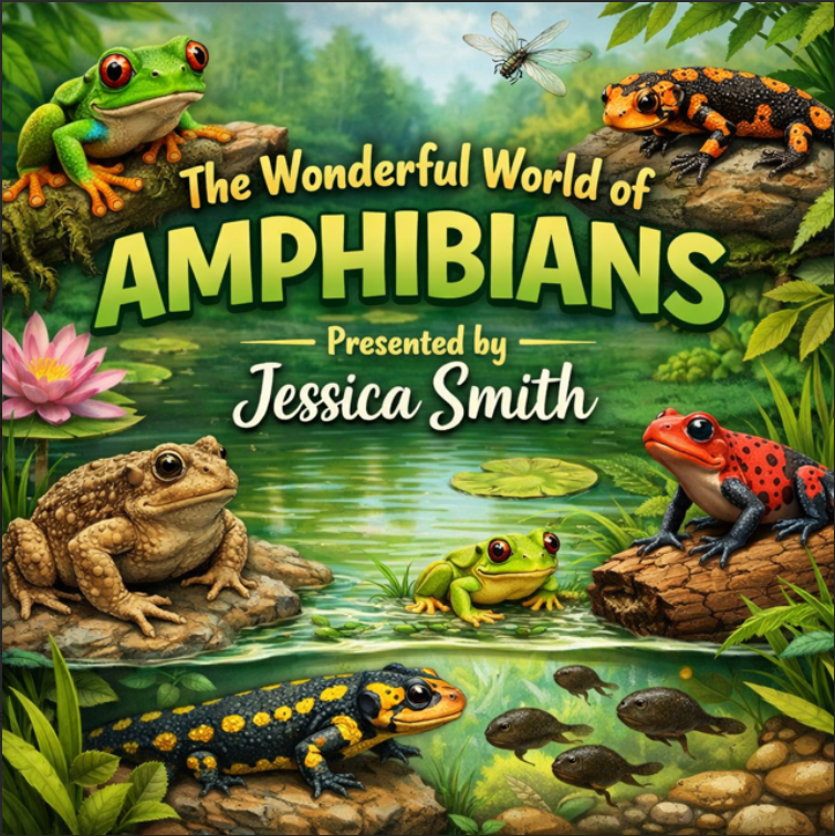 The Wonderful World of Amphibians/ Thursday, April 2nd/ 6:30-8:30 PM