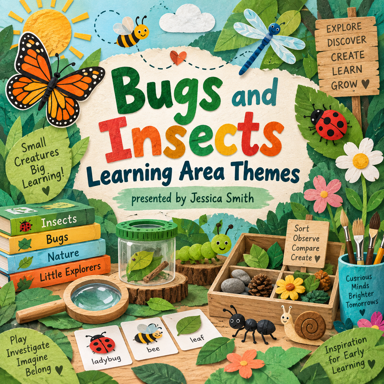 Bugs and Insects: Learning Areas Themes/ Thursday, October 8th/ 6:30-8:30 PM