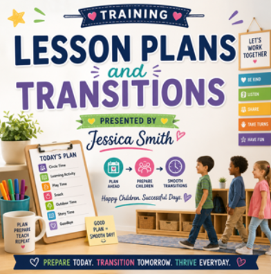 Lesson Plans & Transitions/ Thursday, June 18th/ 6:30-8:30 PM