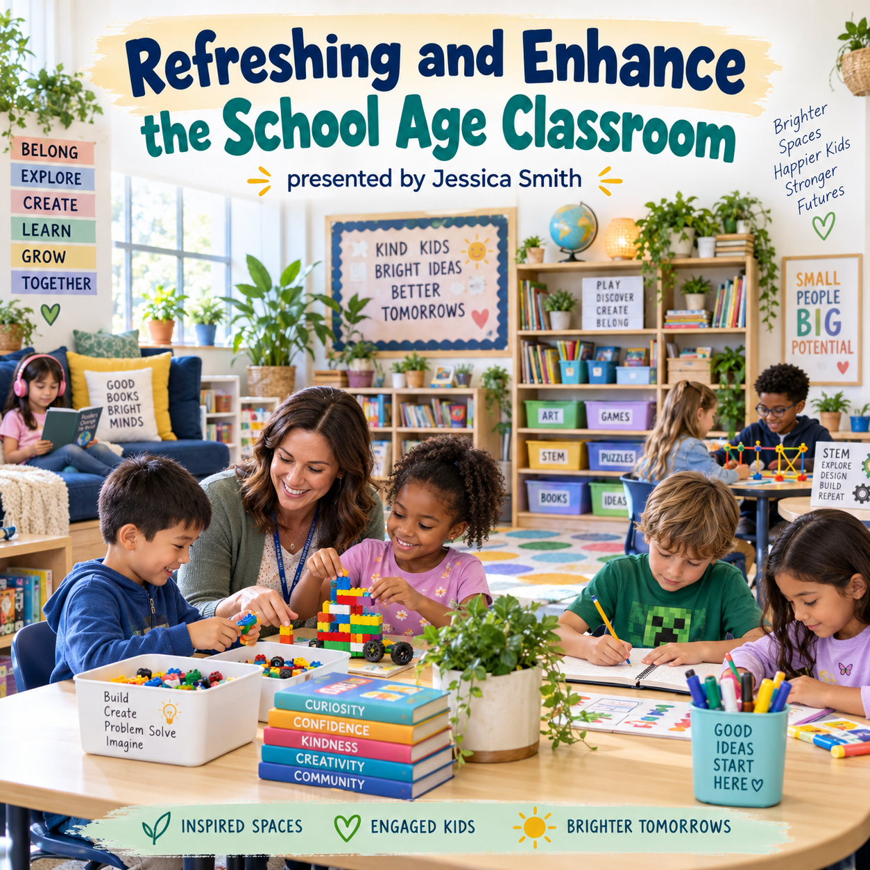 Refresh & Enhance the School Age Classroom/ Thursday, October 1st/ 6:30-8:30 PM