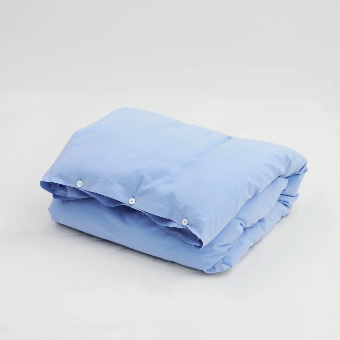 TEKLA Percale bedding - Island Blue