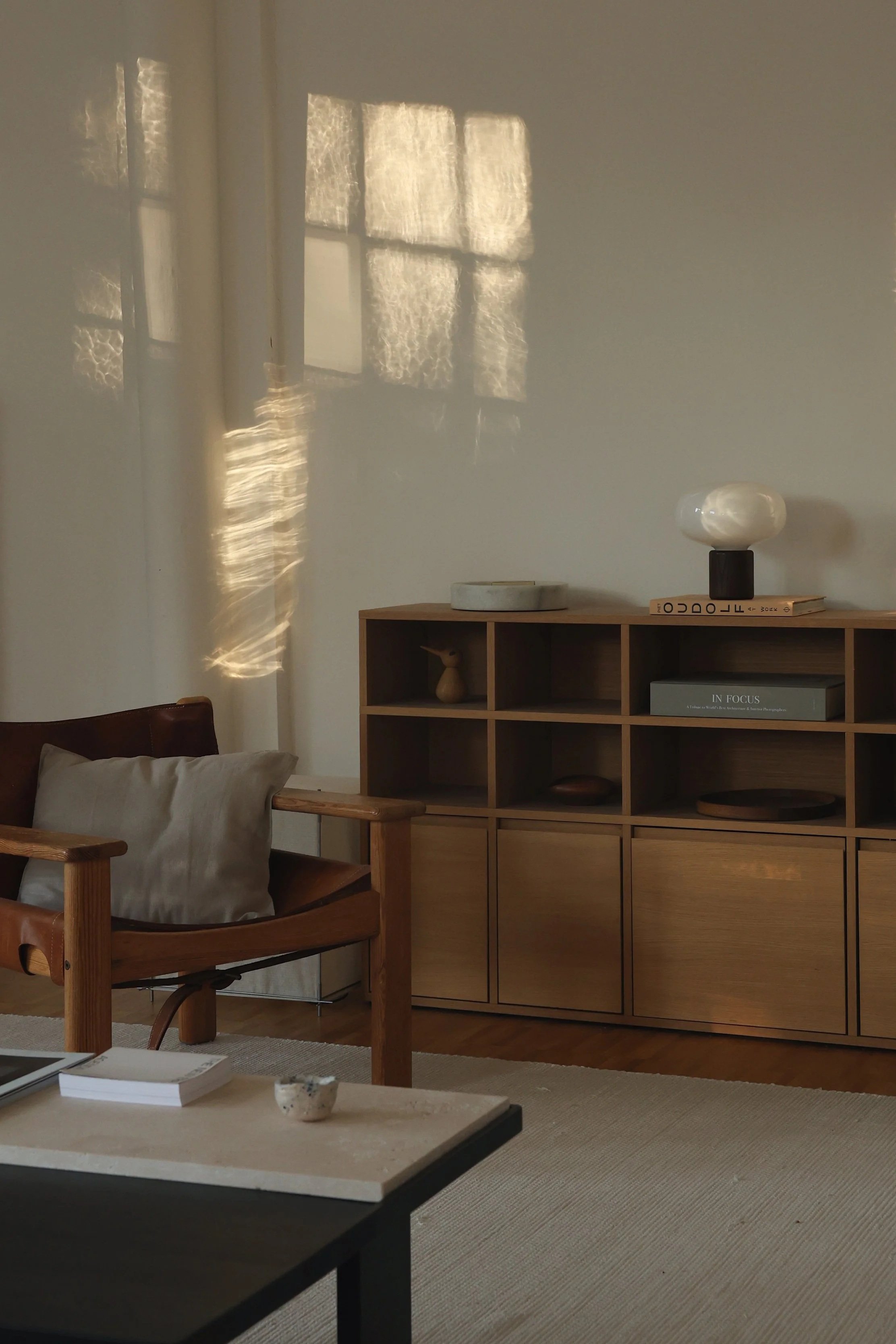 Karl Johan lamp by New Works in my living room.