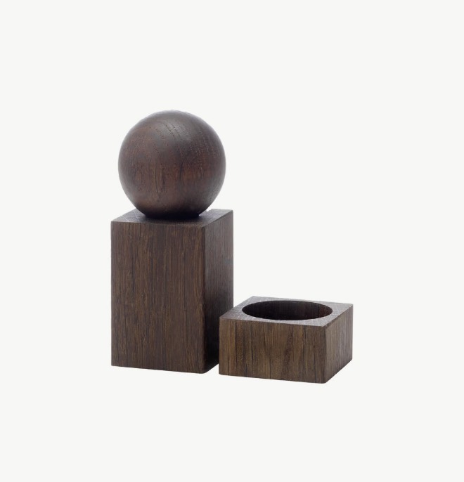 Twist Salt/Peppermill and bowl / Applicata