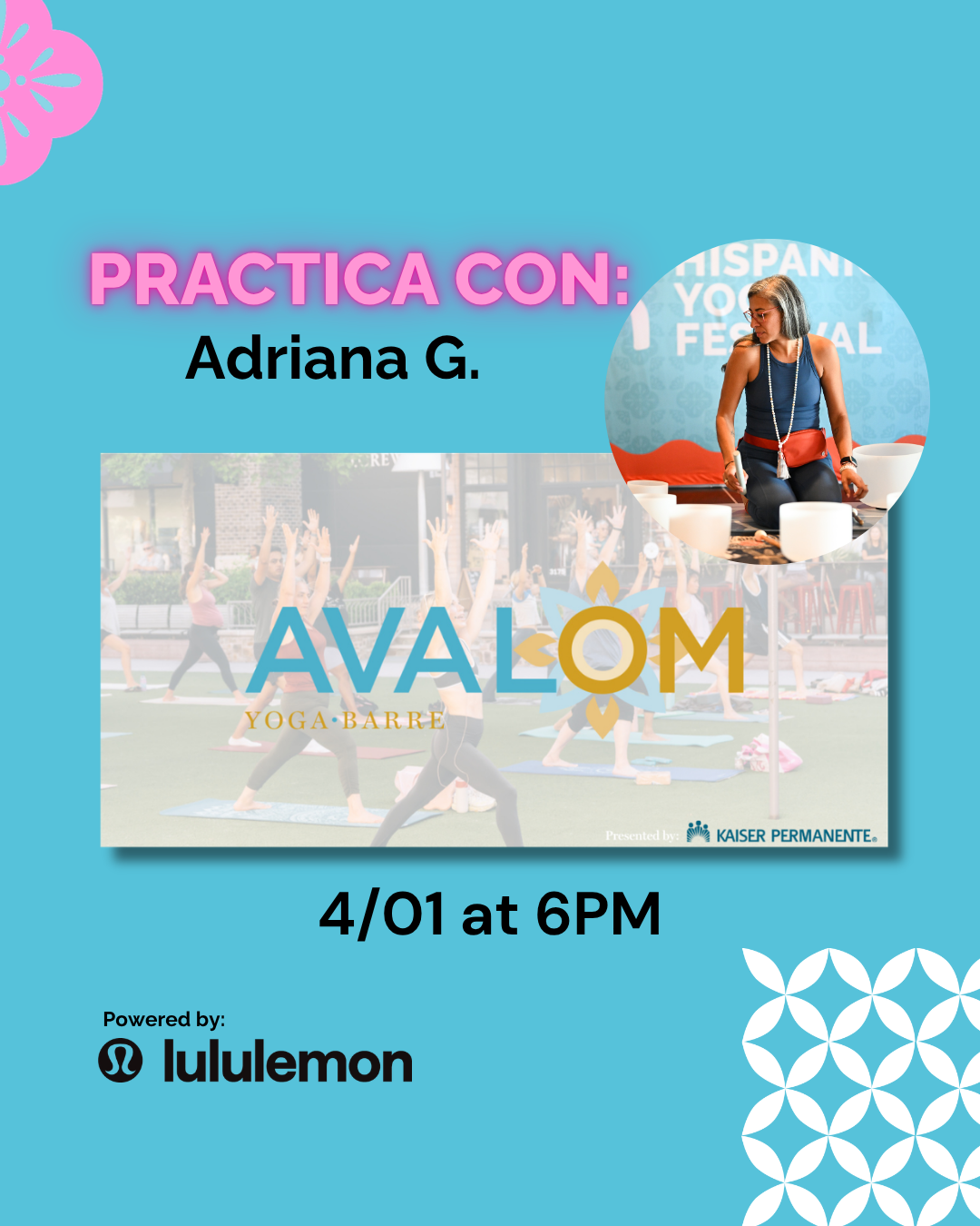 YOGA OUTDOORS - AVALOM KICK OFF