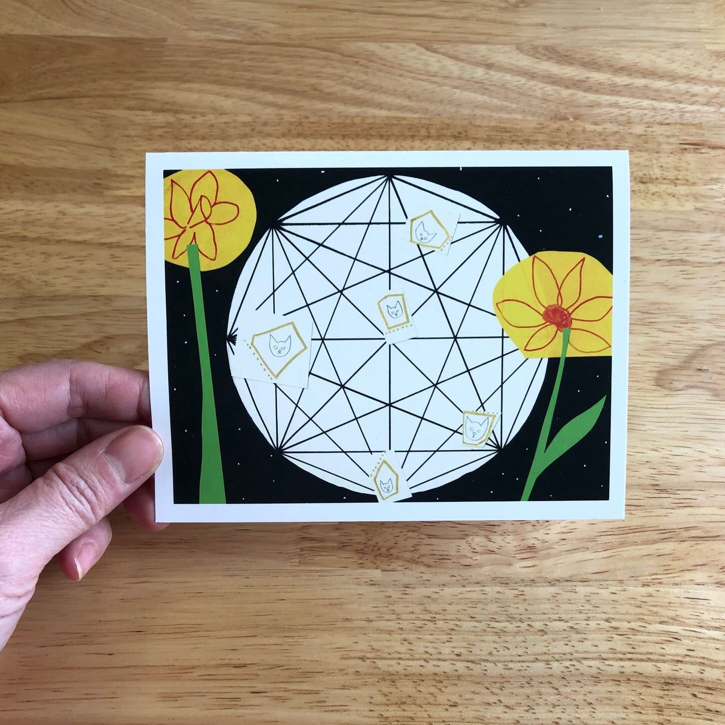 Happy Spring! 🌱 From the Cosmic Dream Cats. 😸
Available in my shop, link in bio. 💞

 #springequinox #sacredgeometryart #cosmiccats #catsinspace #intuitiveartist #intuitiveart #spiritualgifts #pnwartist #spiritualawakenings #spiritualawakeningjourn