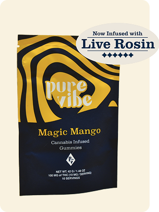 Magic Mango Gummies – Now with Live Rosin