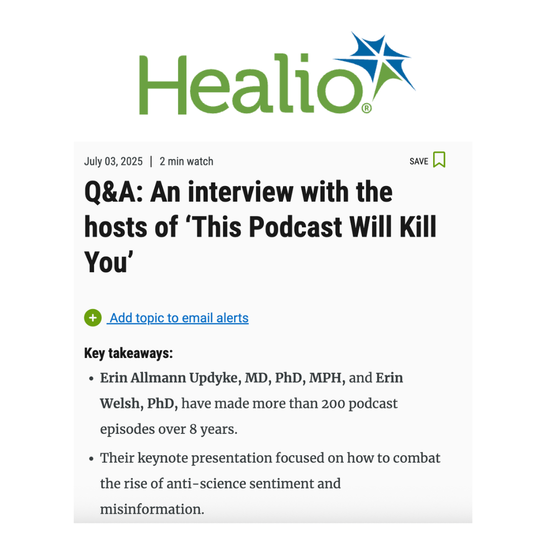 Q&A: An interview with the hosts of ‘This Podcast Will Kill You’