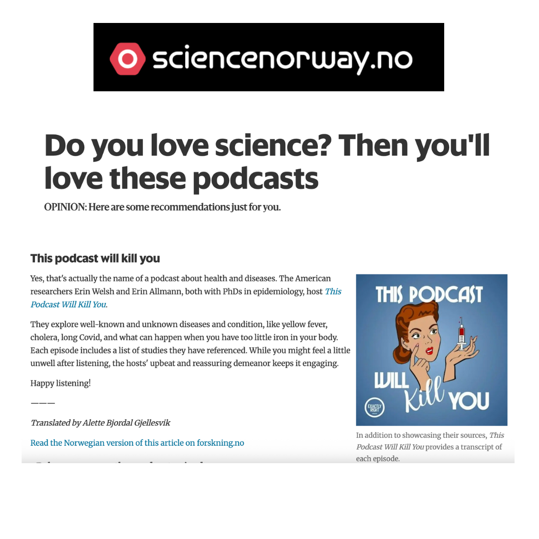 Do you love science? Then you'll love these podcasts
